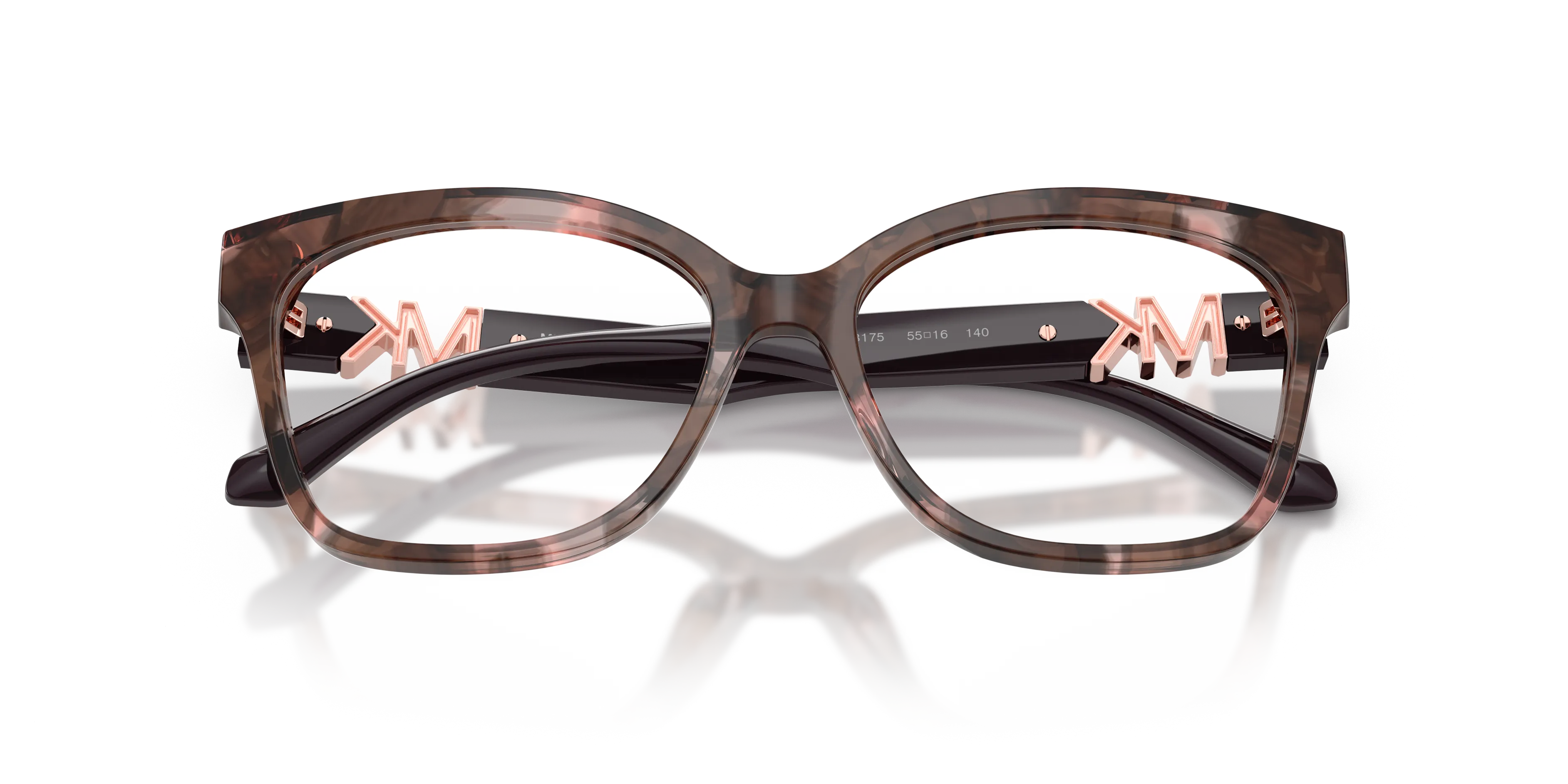 Michael Kors MK4203U TOPANGA 3175 Montature da vista Acetato Rosa Trasparente Squadrata Normale - immagine 2