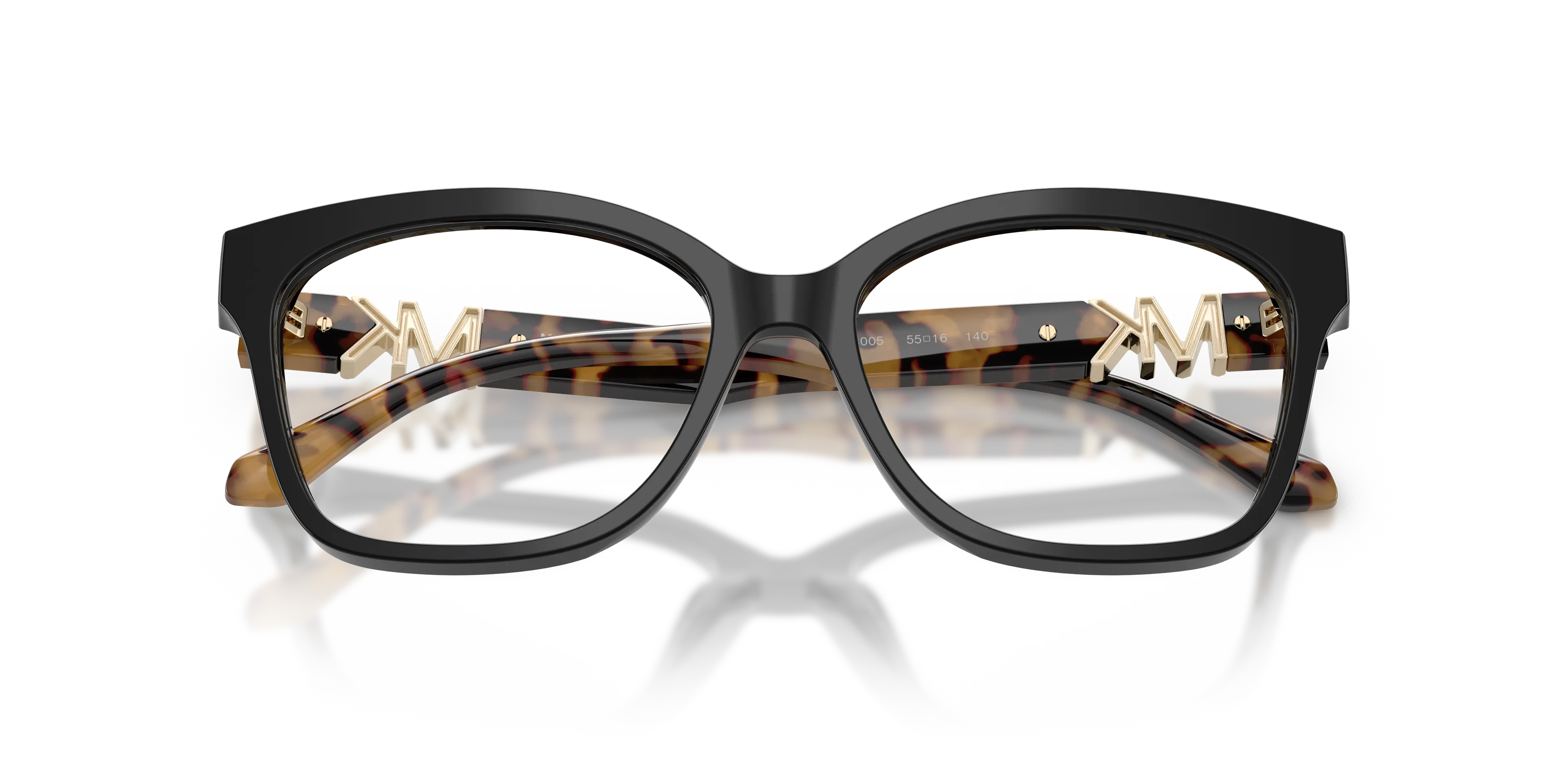 Michael Kors MK4203U TOPANGA 3005 Montature da vista Acetato Nero Trasparente Squadrata Normale - immagine 2