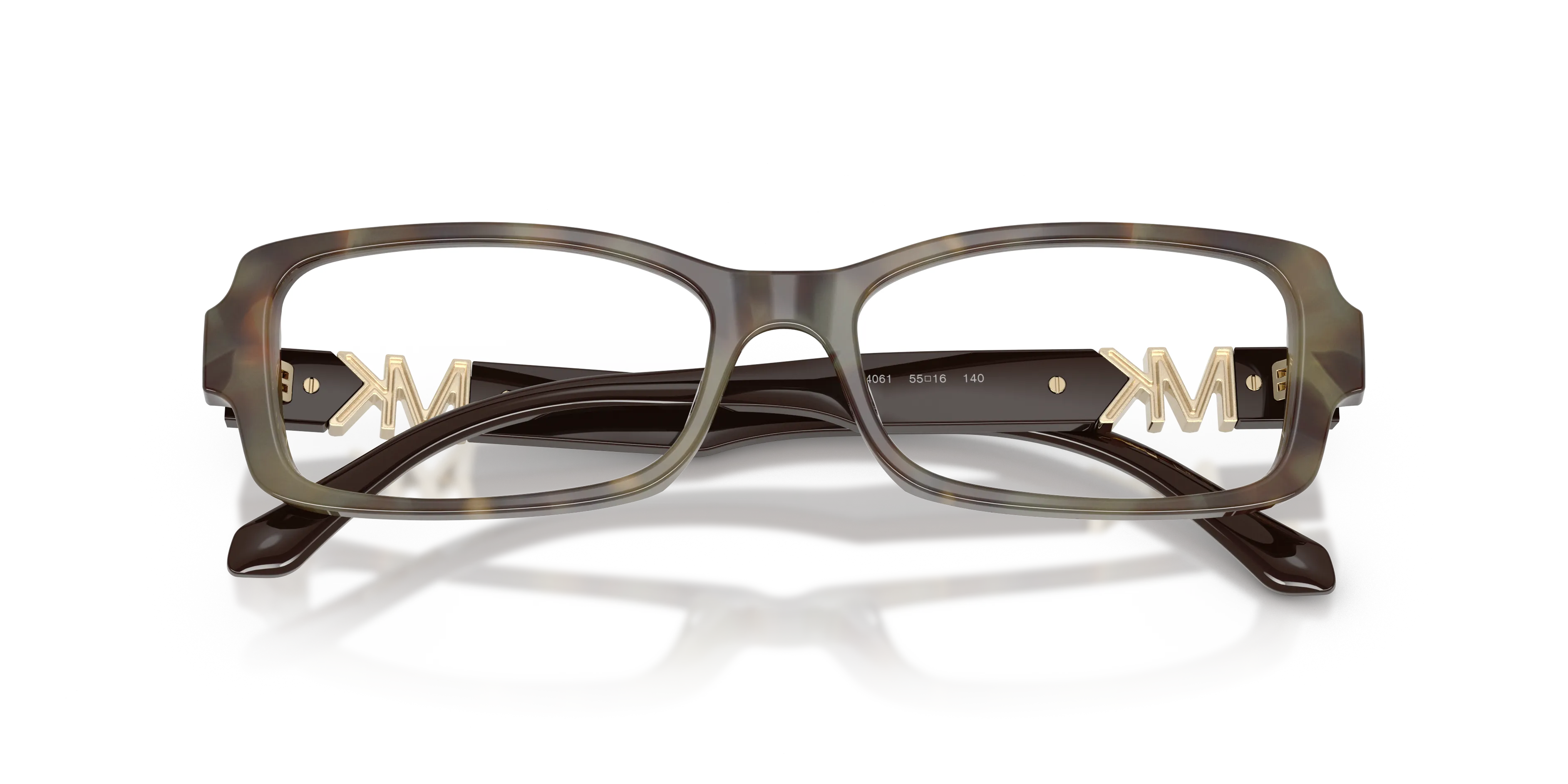 Michael Kors MK4201U BIG SUR 4061 Montature da vista Acetato Marrone Trasparente Squadrata Normale - immagine 2
