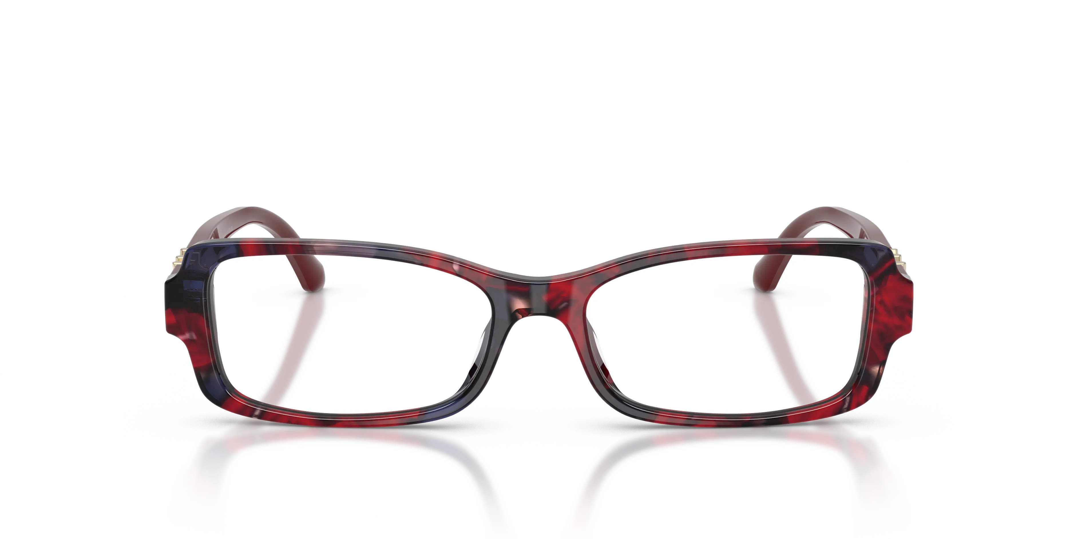 Michael Kors MK4201U BIG SUR 3344 Montature da vista Acetato Rosso Trasparente Squadrata Normale - immagine 3