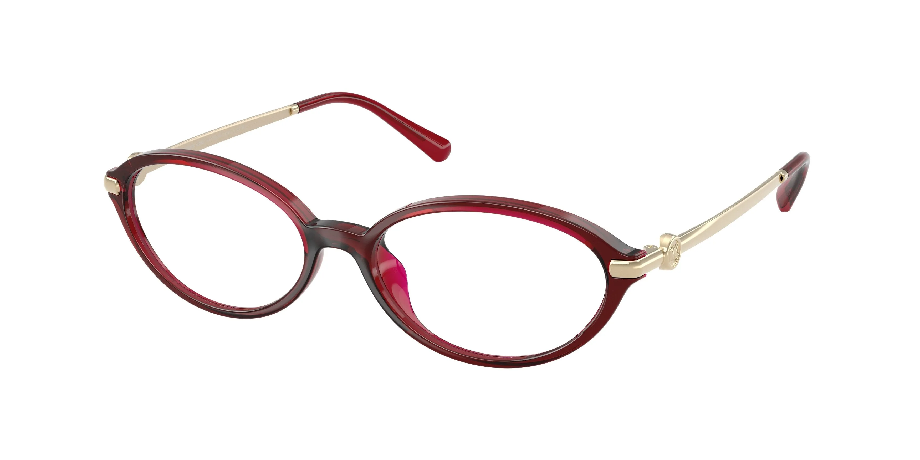 Michael Kors MK4199U KENSINGTON 3949 Montature da vista Iniettato Rosso Trasparente Rotonda Normale - immagine 1