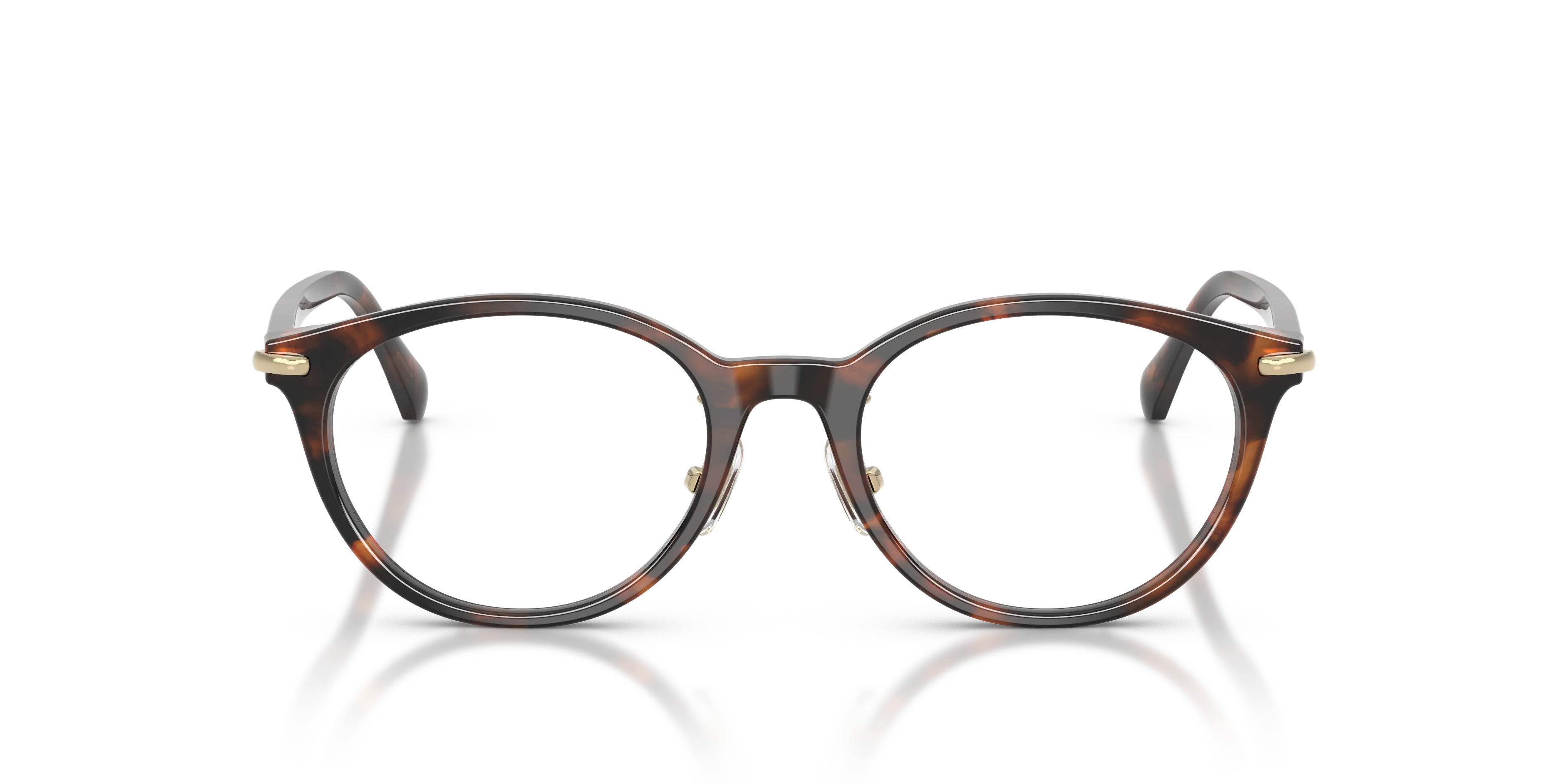 Michael Kors MK4198D DARJEELING 4039 Montature da vista Acetato Marrone Trasparente Rotonda Normale - immagine 3