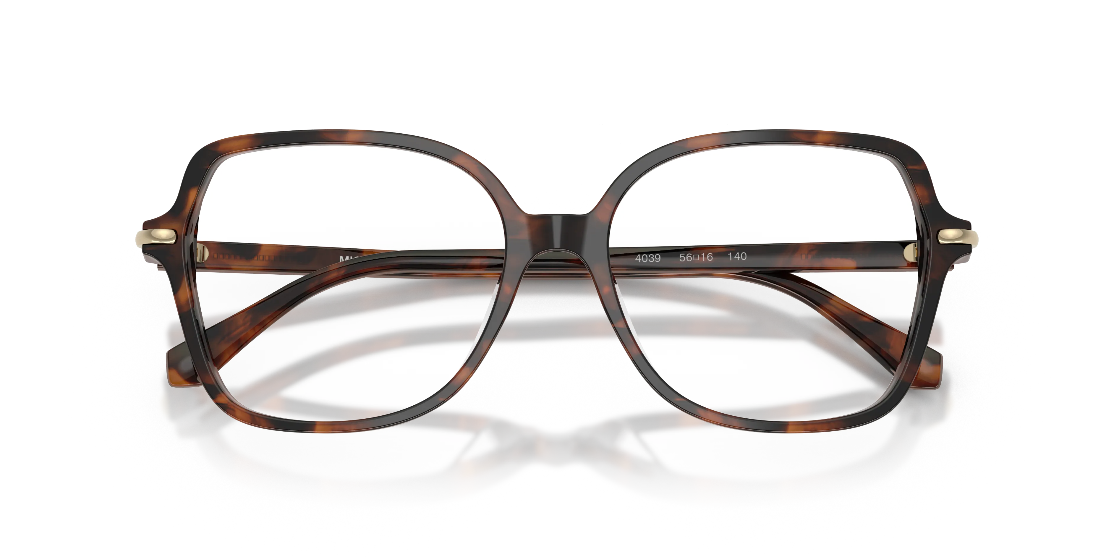 Michael Kors MK4197U GOA 4039 Montature da vista Acetato Marrone Trasparente Squadrata Normale - immagine 2