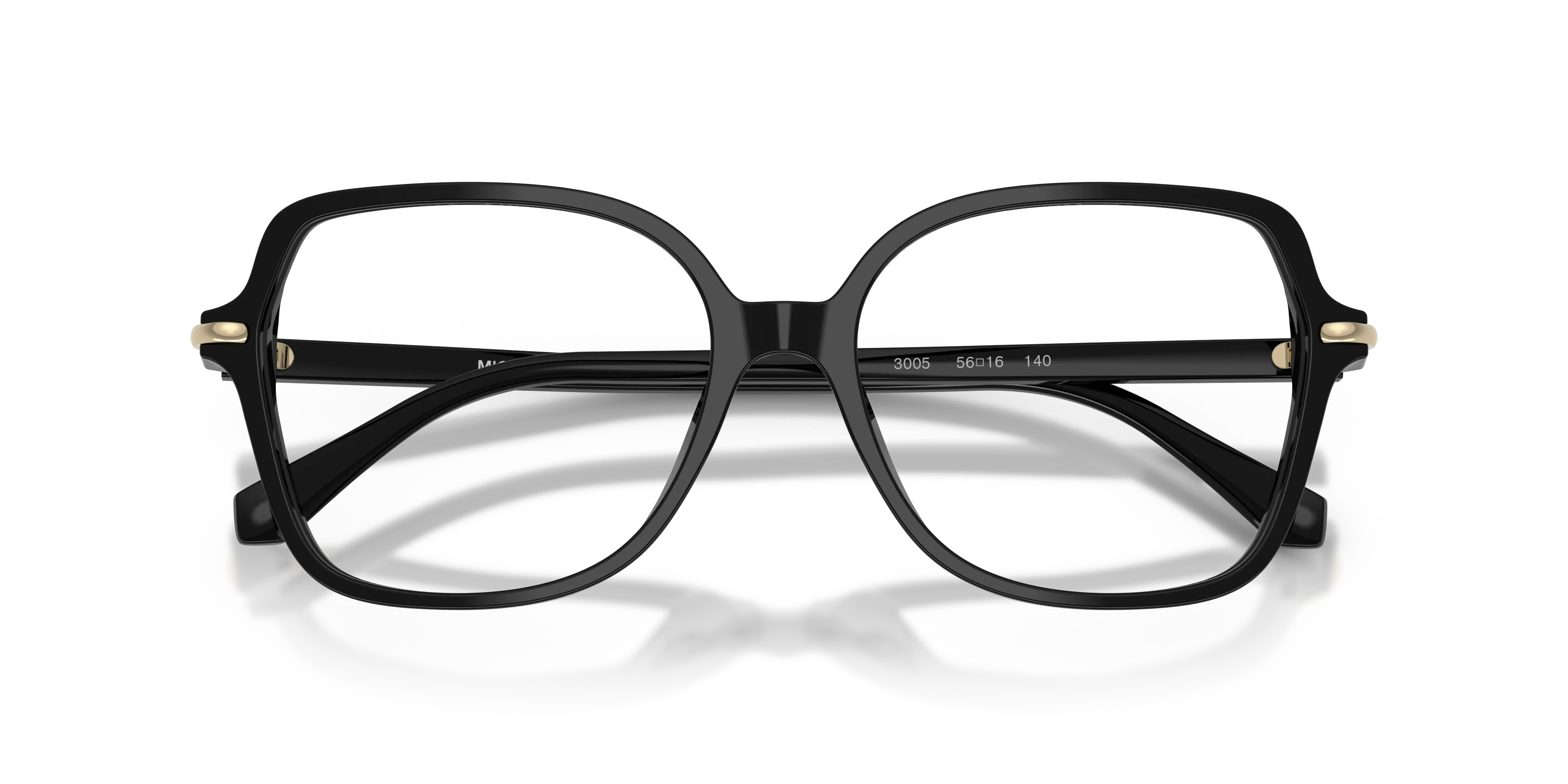 Michael Kors MK4197U GOA 3005 Montature da vista Acetato Nero Trasparente Squadrata Normale - immagine 2