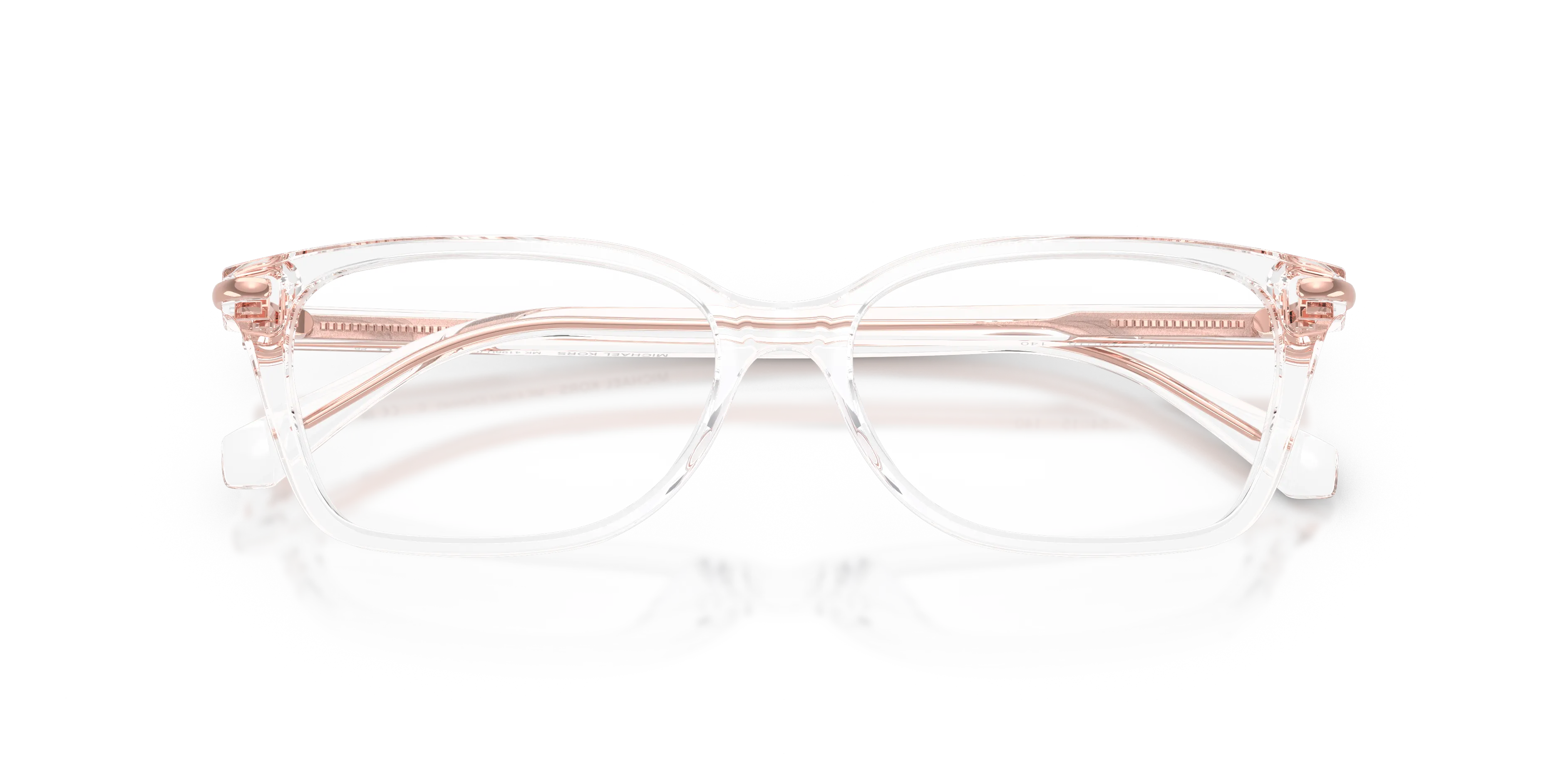 Michael Kors MK4196U CHENNAI 3015 Montature da vista Acetato Trasparente Trasparente Squadrata Normale - immagine 2