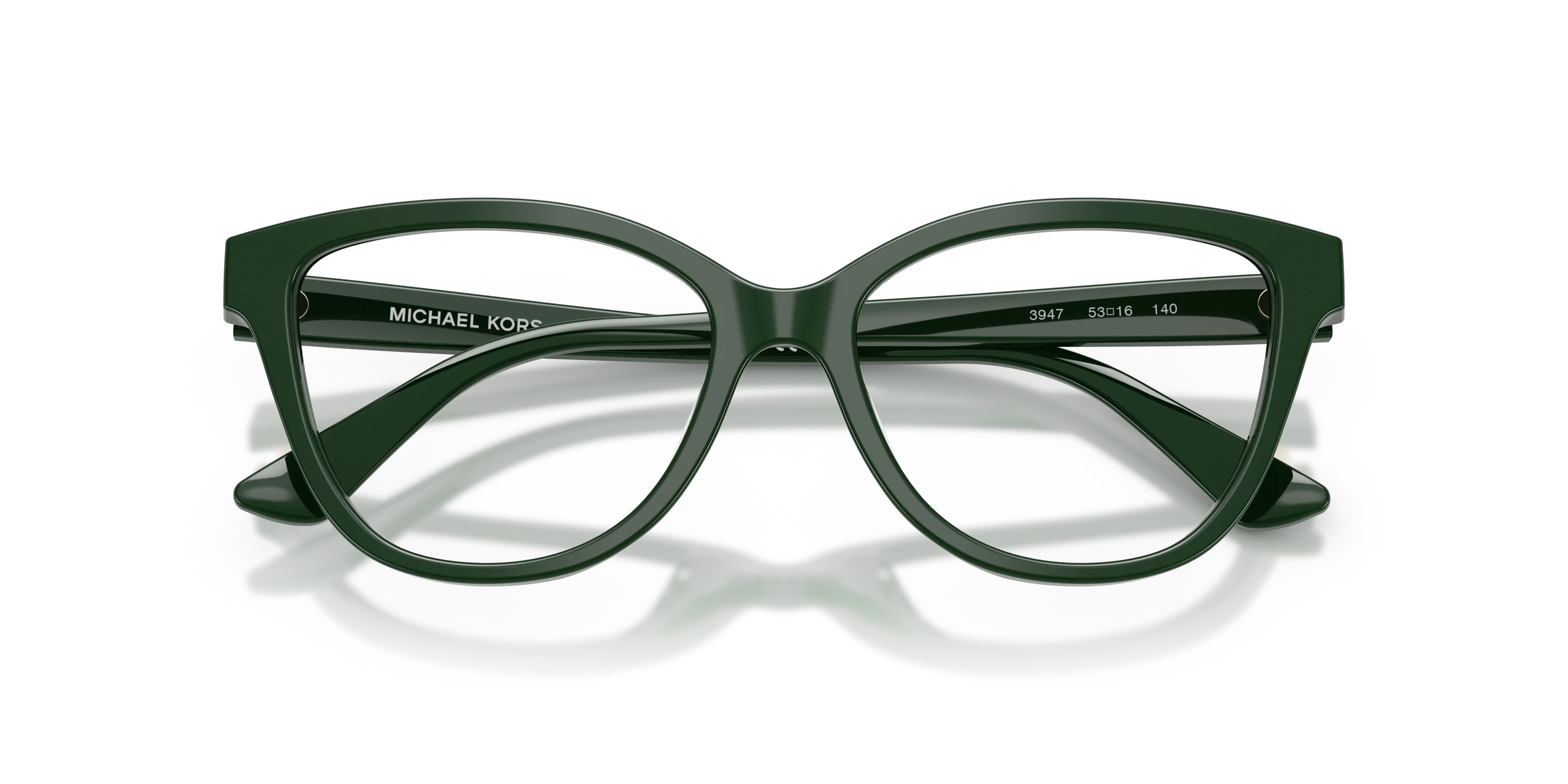 Michael Kors MK4195U PUERTO RICO 3947 Montature da vista Acetato Verde Trasparente Cat Eye Normale - immagine 2
