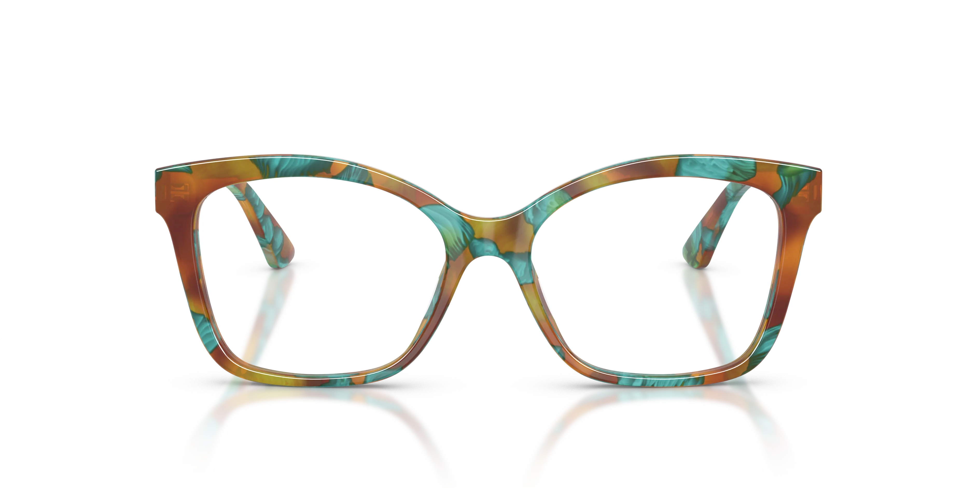 Michael Kors MK4179 PALM DESERT 4000 Montature da vista Acetato Tartaruga Trasparente Squadrata Normale - immagine 3