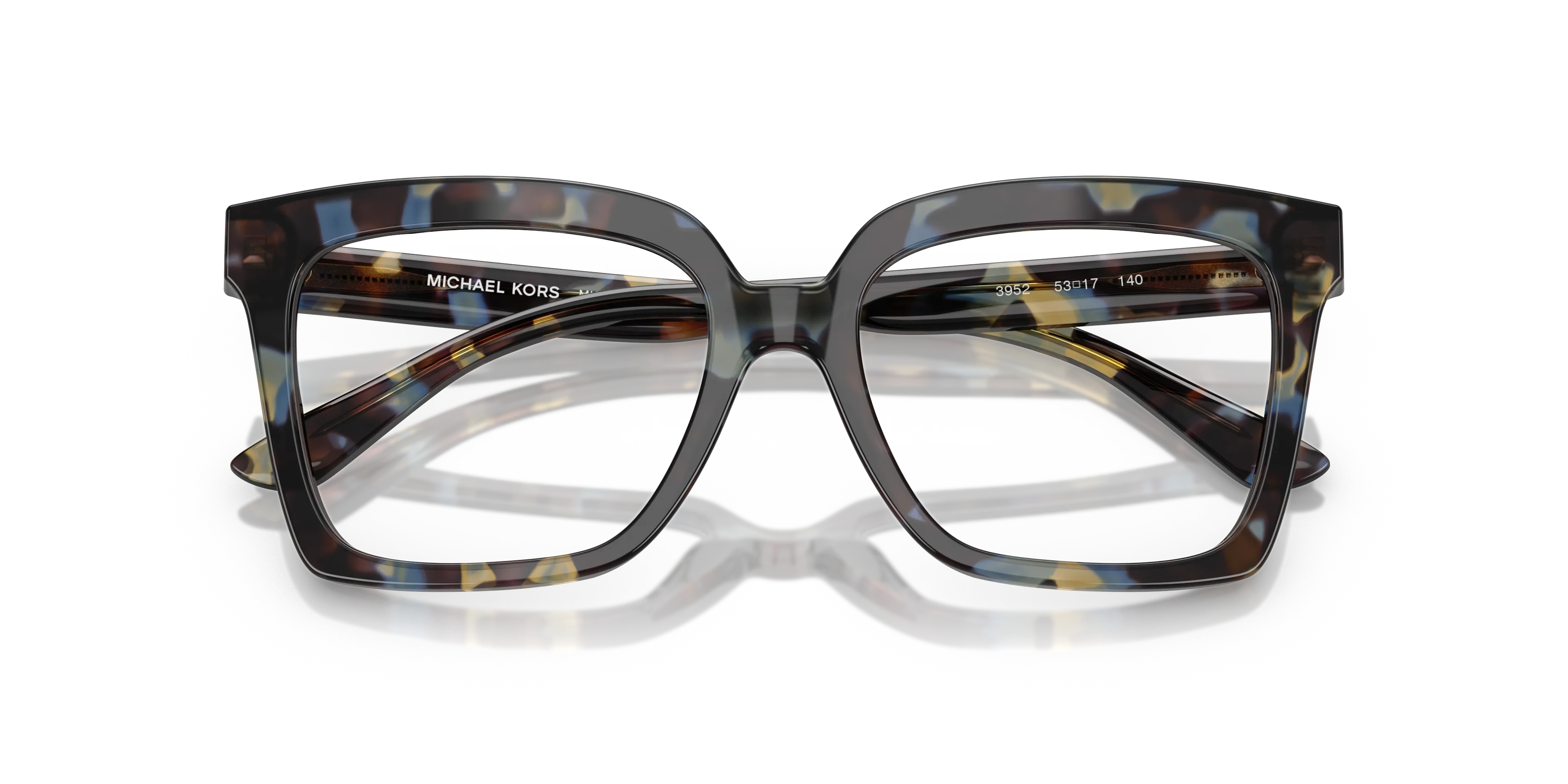 Michael Kors MK4143 SAN SEBASTIAN 3952 Montature da vista Acetato Blu Trasparente Squadrata Normale - immagine 2