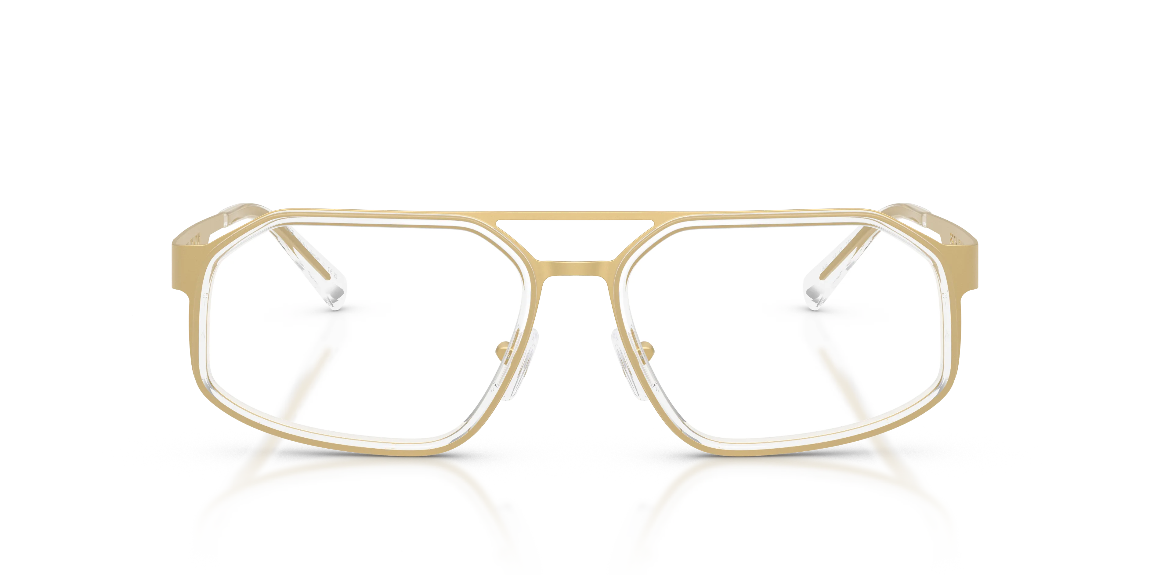Michael Kors MK3111 BRISTOL 1908 Montature da vista Metallo Giallo Trasparente Geometrica Normale - immagine 3