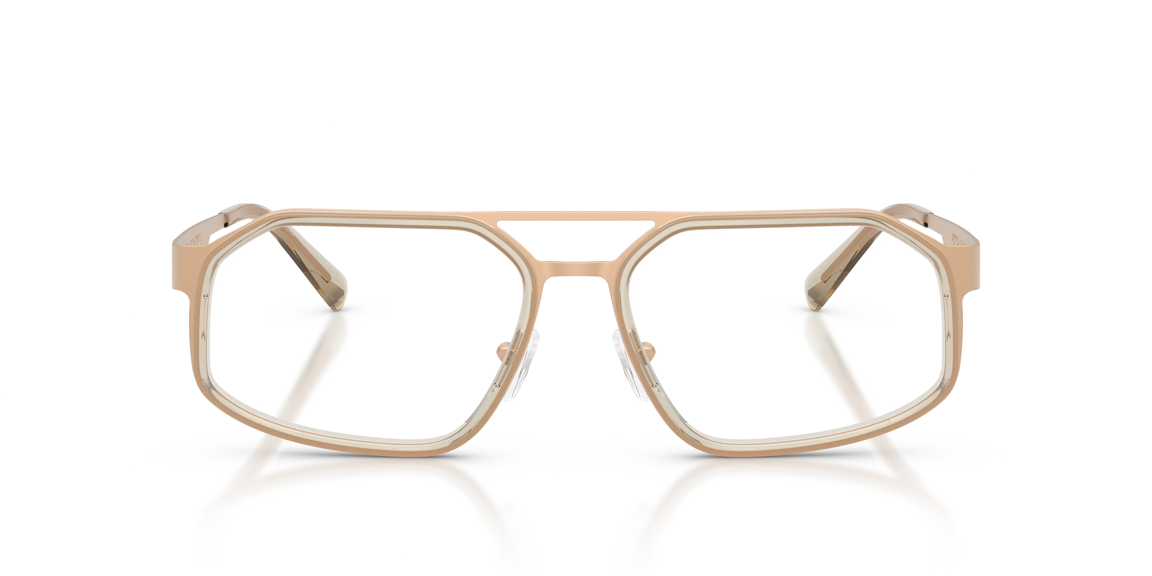 Michael Kors MK3111 BRISTOL 1899 Montature da vista Metallo Marrone Trasparente Geometrica Normale - immagine 3