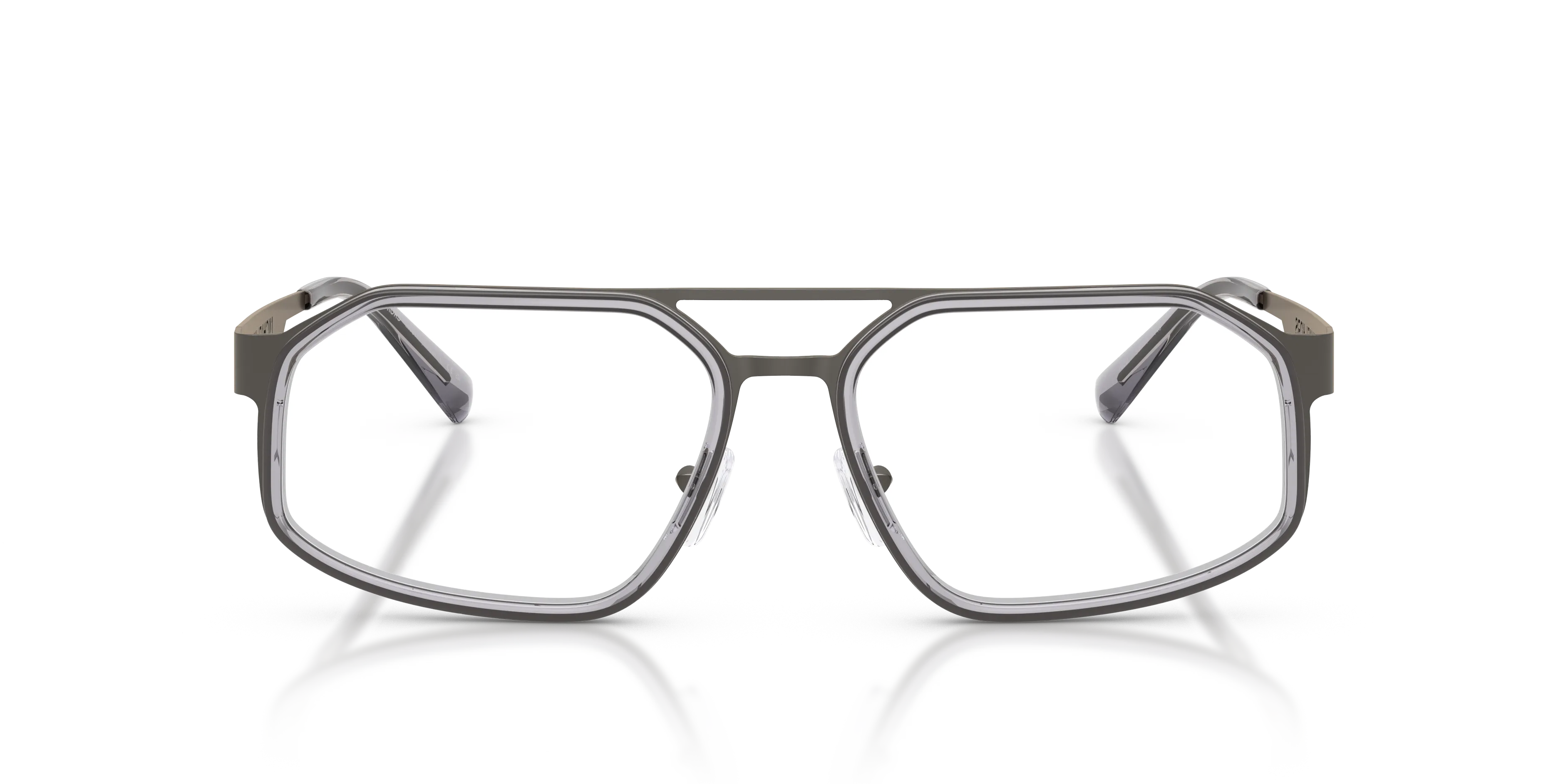 Michael Kors MK3111 BRISTOL 1022 Montature da vista Metallo Grigio Trasparente Geometrica Normale - immagine 3