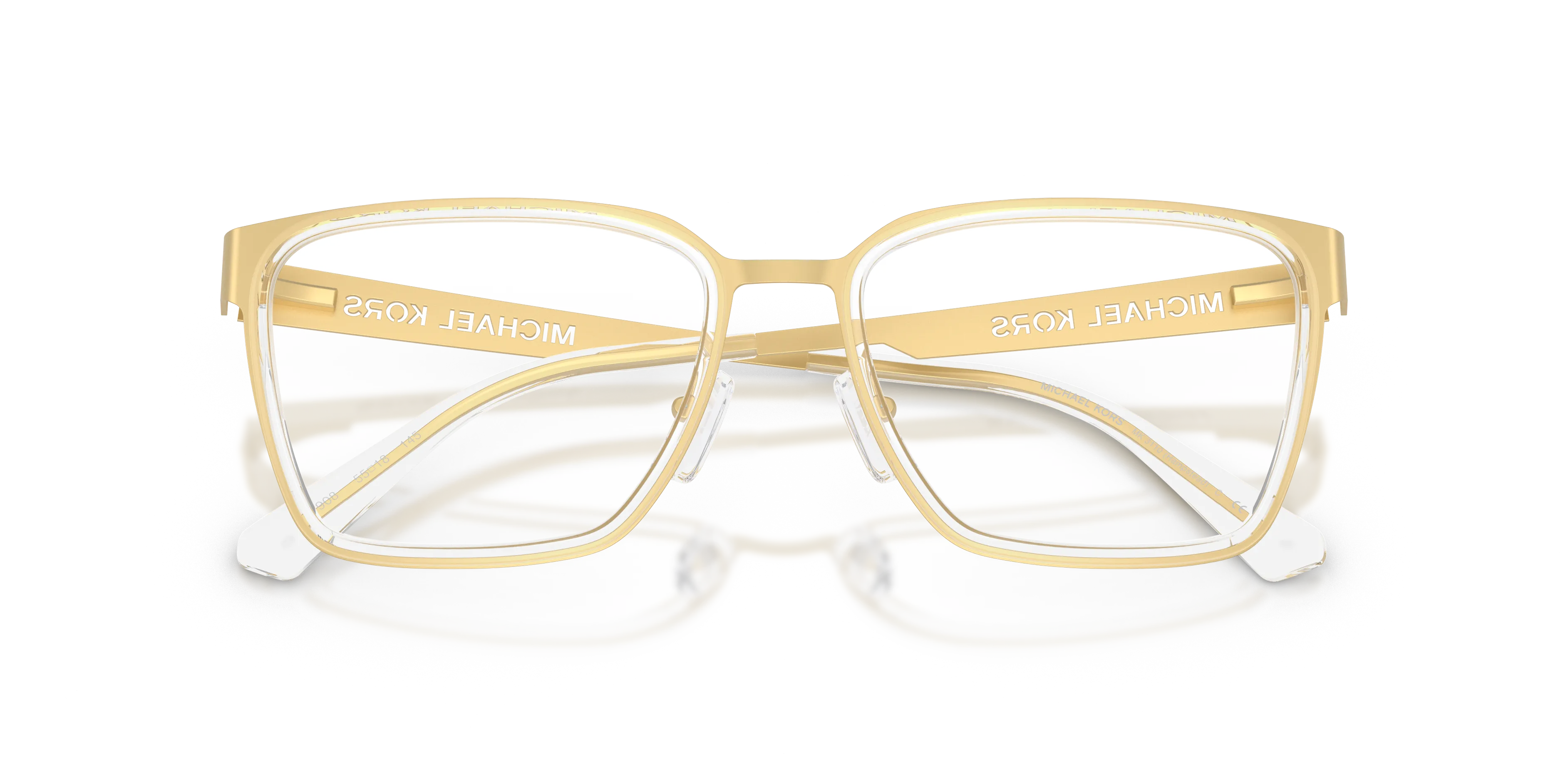 Michael Kors MK3110 HAMPSTEAD 1908 Montature da vista Metallo Giallo Trasparente Squadrata Normale - immagine 2