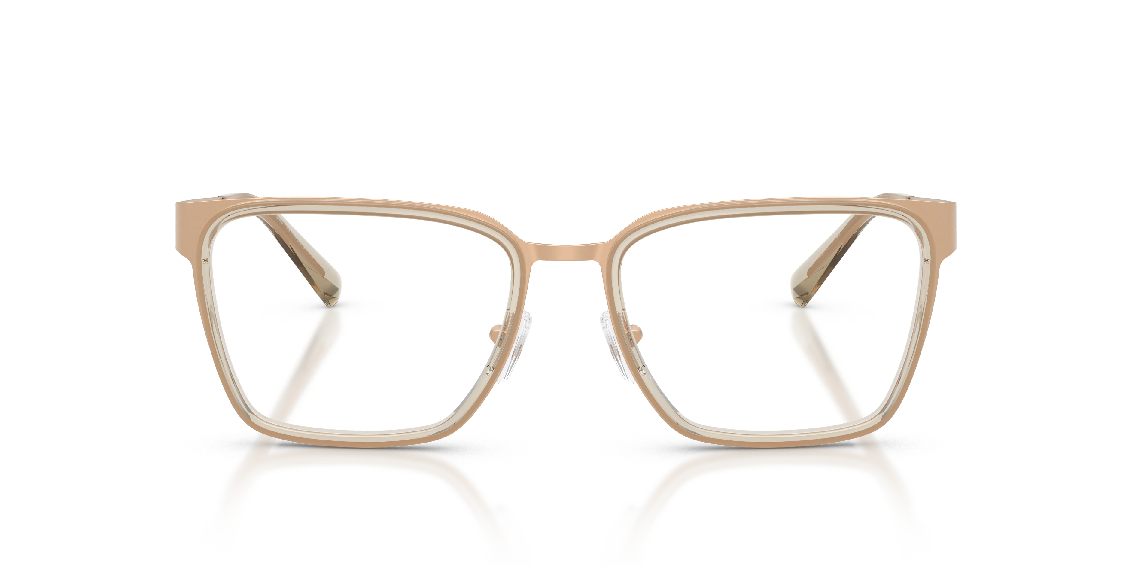 Michael Kors MK3110 HAMPSTEAD 1899 Montature da vista Metallo Marrone Trasparente Squadrata Normale - immagine 3
