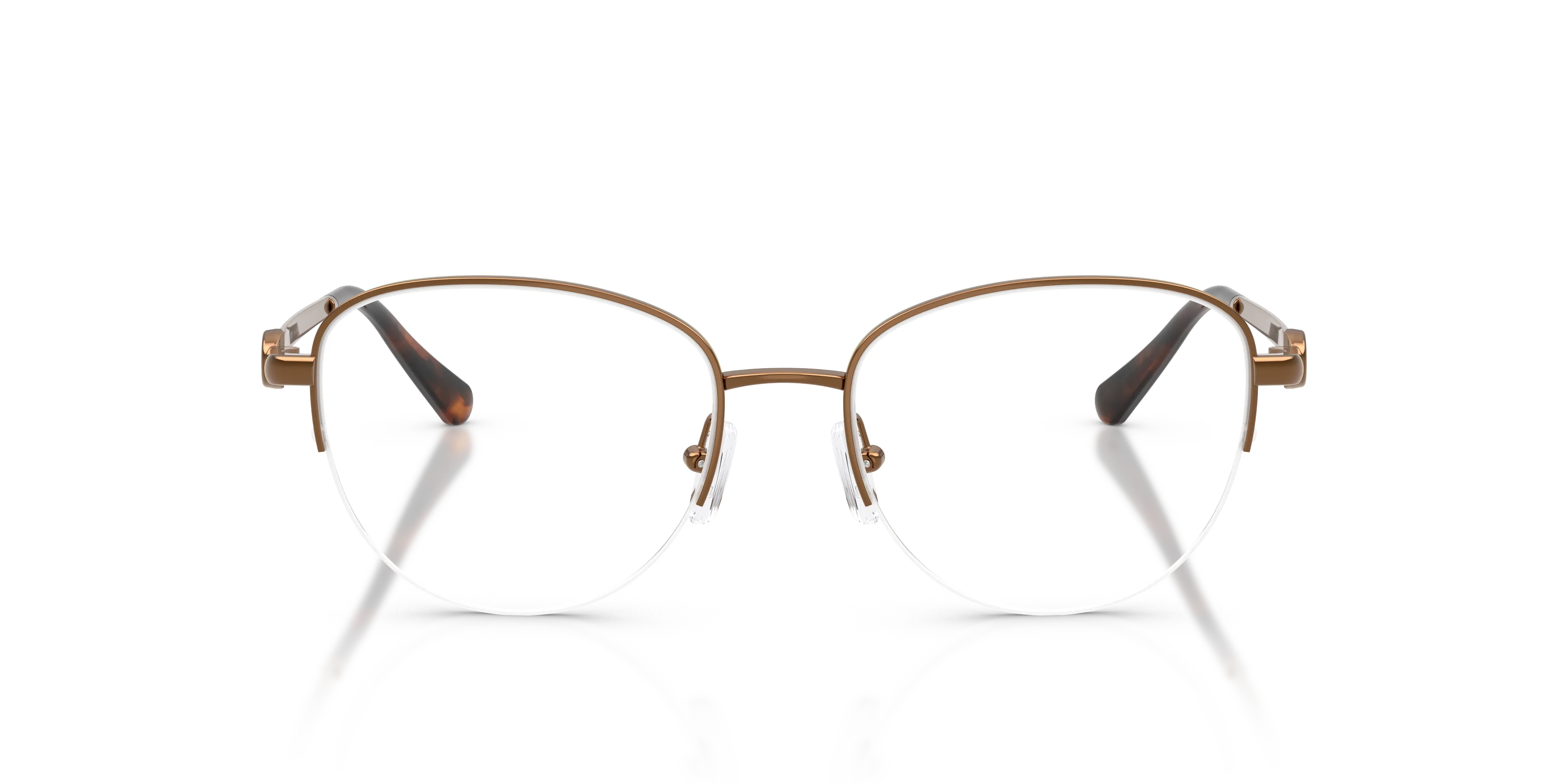 Michael Kors MK3109 ANTIPAROS 1213 Montature da vista Metallo Marrone Trasparente Rotonda Normale - immagine 3