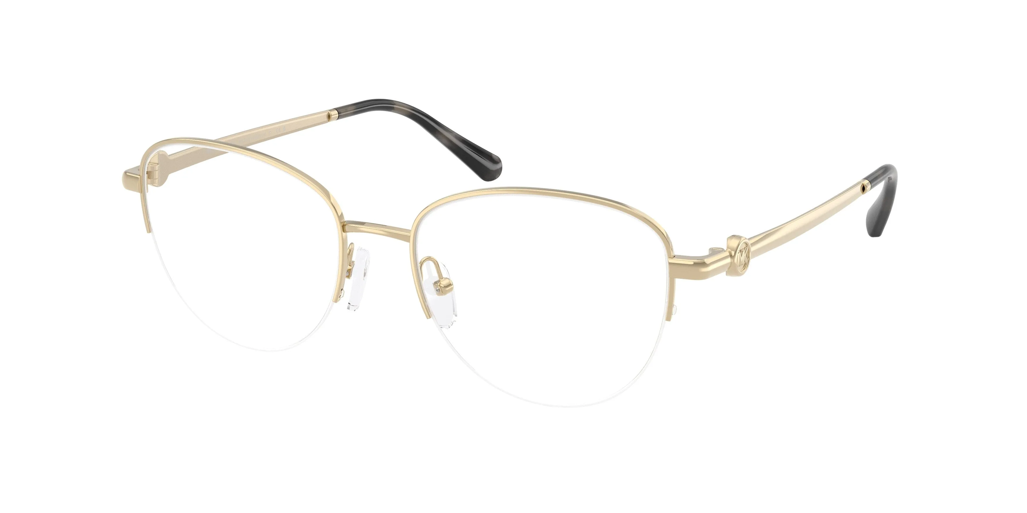 Michael Kors MK3109 ANTIPAROS 1014 Montature da vista Metallo Oro Trasparente Rotonda Normale - immagine 1