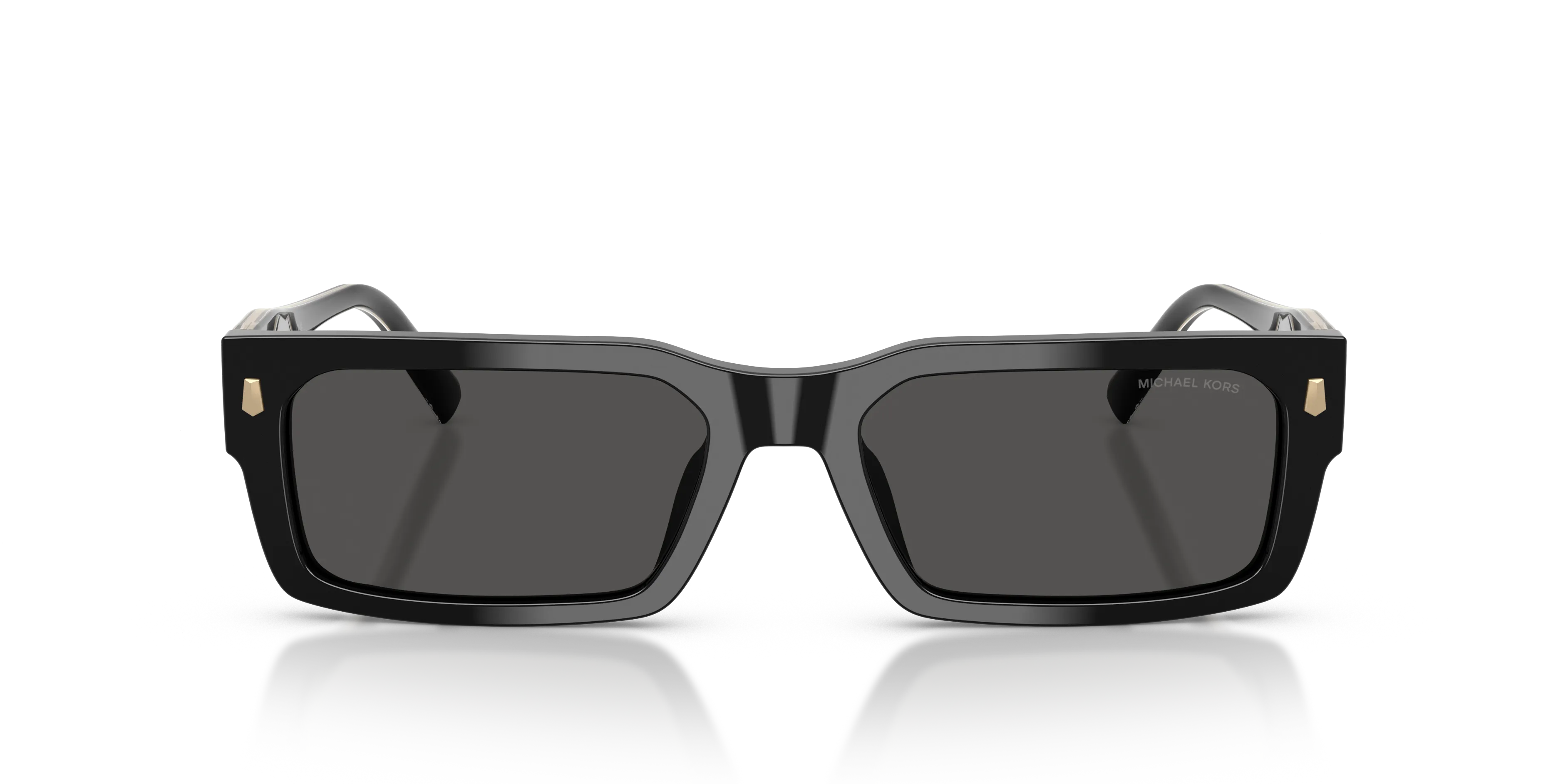 Michael Kors MK2296U SPLIT 300587 Occhiali da sole Acetato Nero Grigio Squadrata Normale - immagine 3