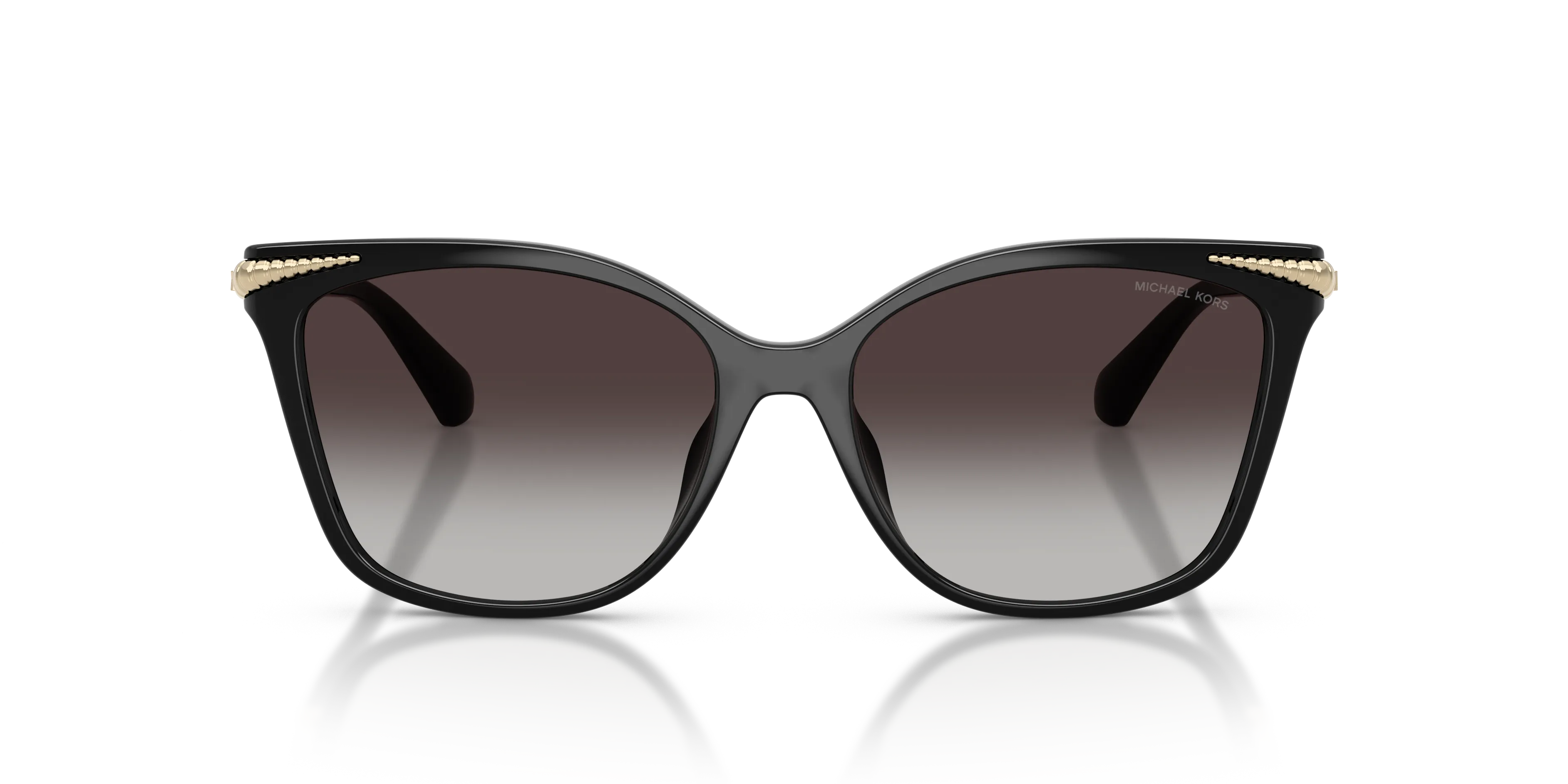 Michael Kors MK2295U ANDERMATT 30058G Occhiali da sole Iniettato Nero Grigio Squadrata Normale Sfumato - immagine 3