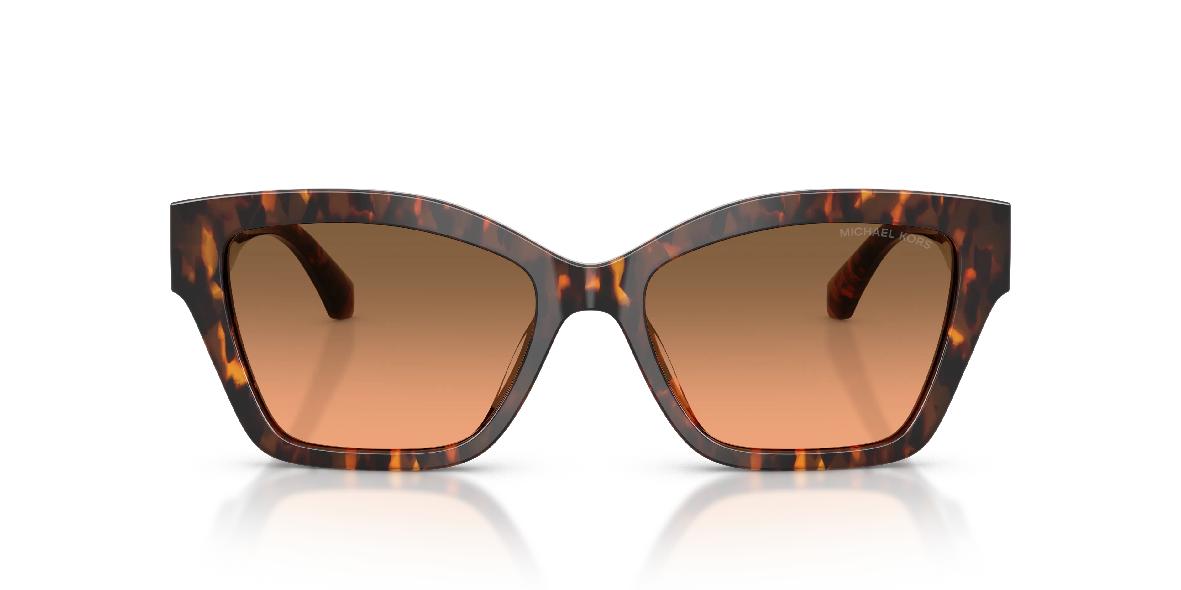 Michael Kors MK2292U SANTA BARBARA 403118 Occhiali da sole Acetato Tartaruga Grigio Squadrata Normale Sfumato - immagine 3