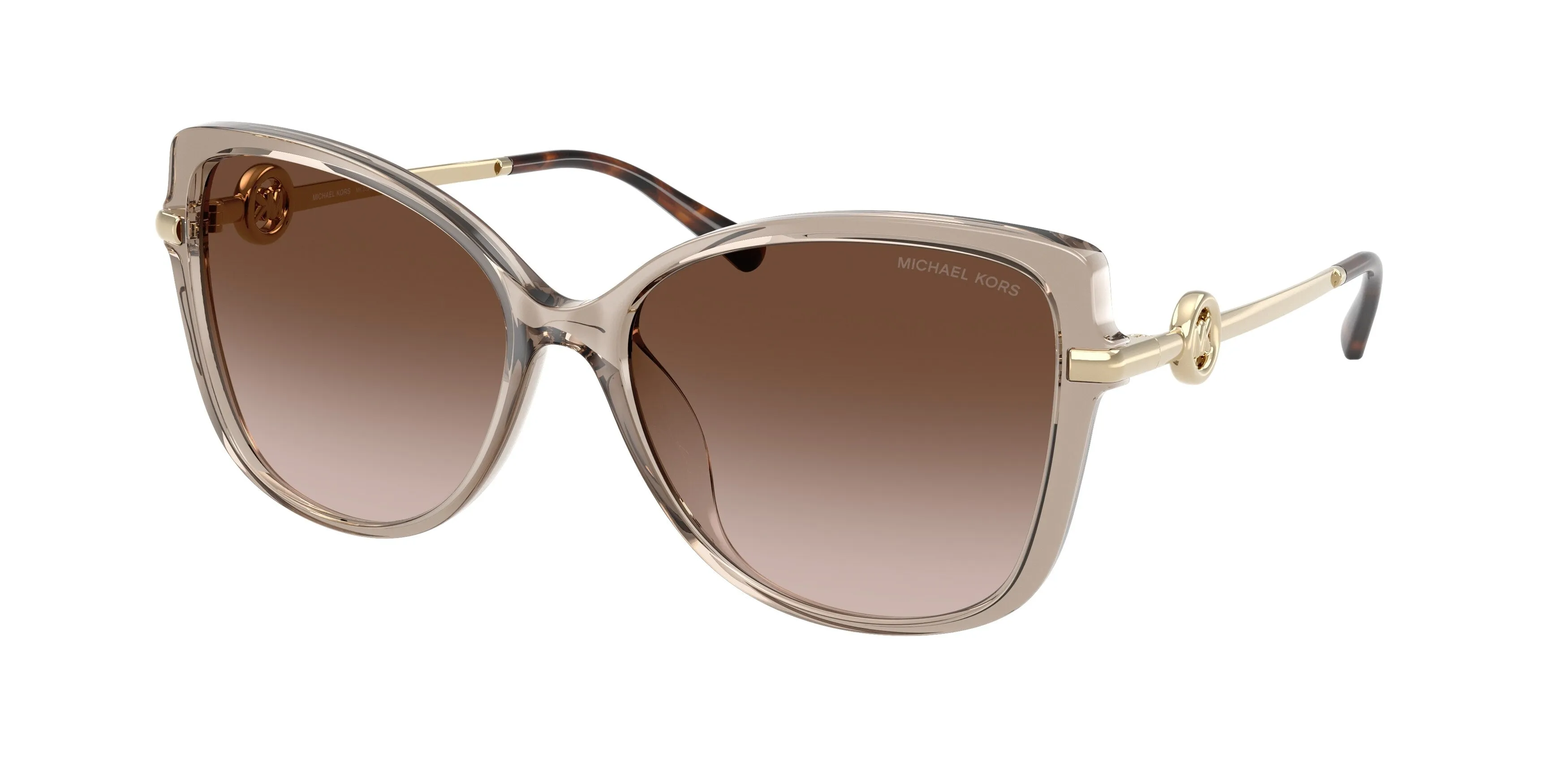 Michael Kors MK2290U ATHENS 394013 Occhiali da sole Iniettato Beige Marrone Farfalla Normale Sfumato - immagine 1