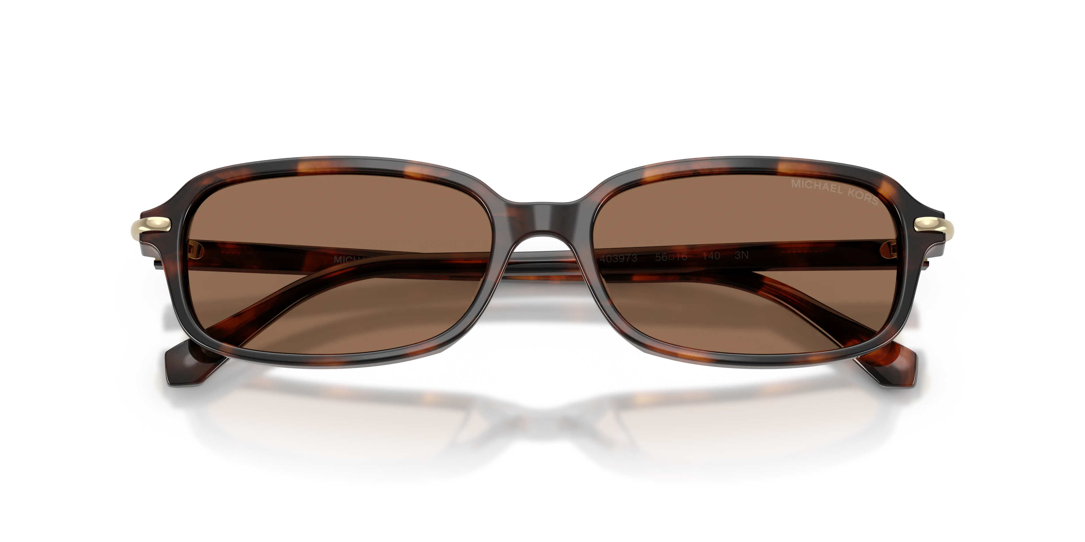 Michael Kors MK2288U AGRA 403973 Occhiali da sole Acetato Marrone Marrone Squadrata Normale - immagine 2