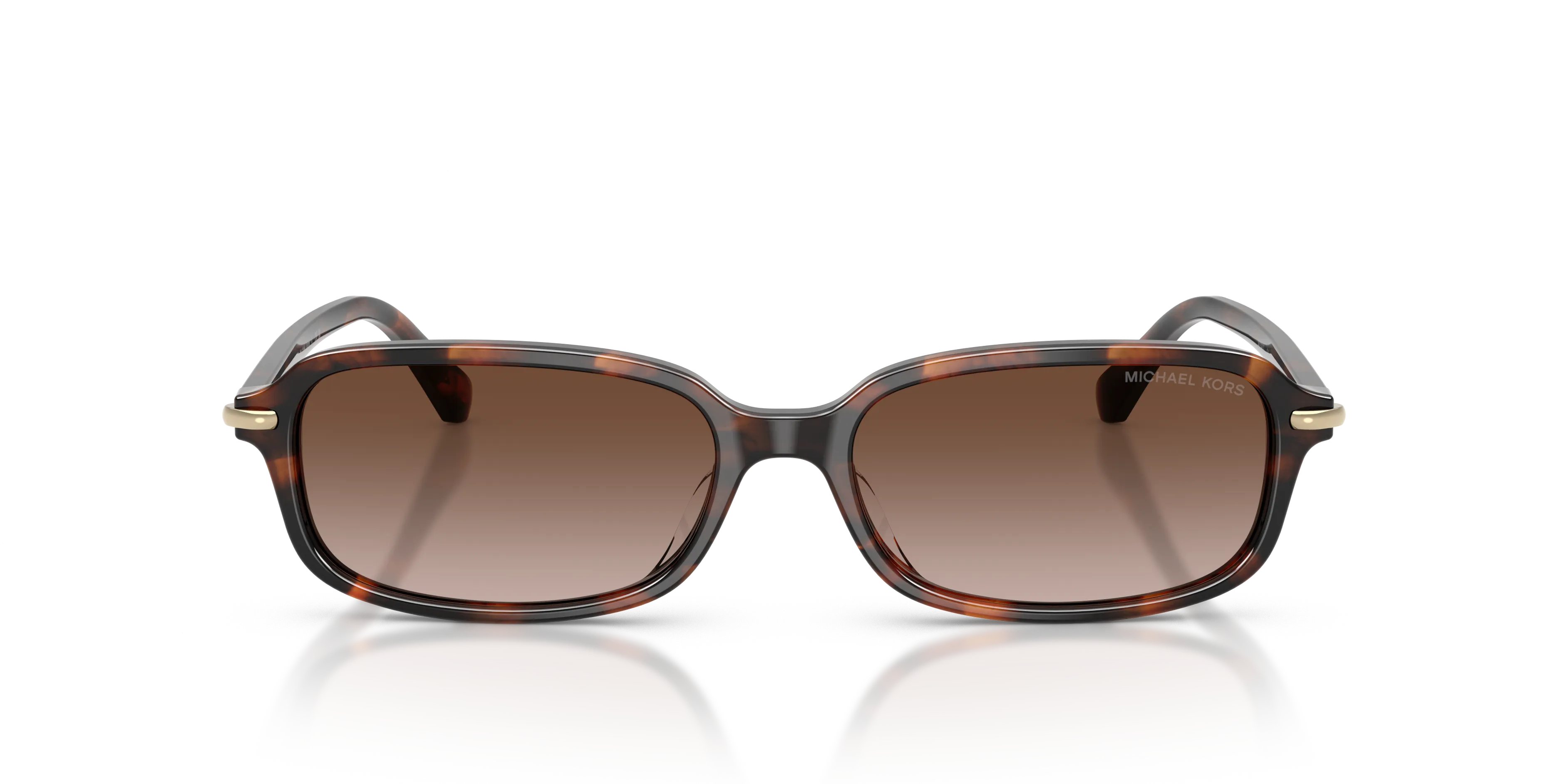Michael Kors MK2288U AGRA 403913 Occhiali da sole Acetato Tartaruga Marrone Squadrata Normale Sfumato - immagine 3
