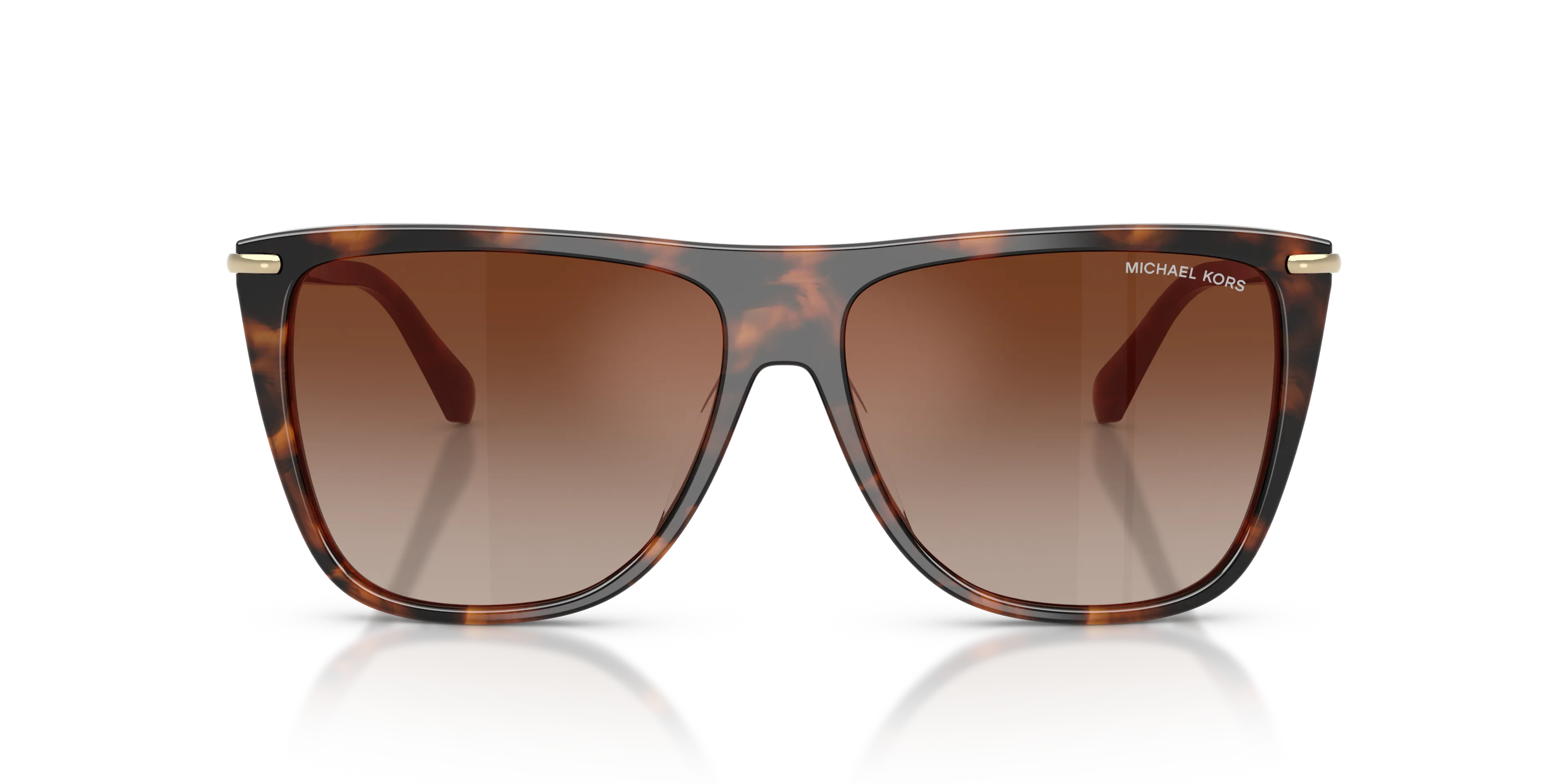 Michael Kors MK2287U MUMBAI 4039AO Occhiali da sole Acetato Marrone Marrone Squadrata Normale Sfumato - immagine 3