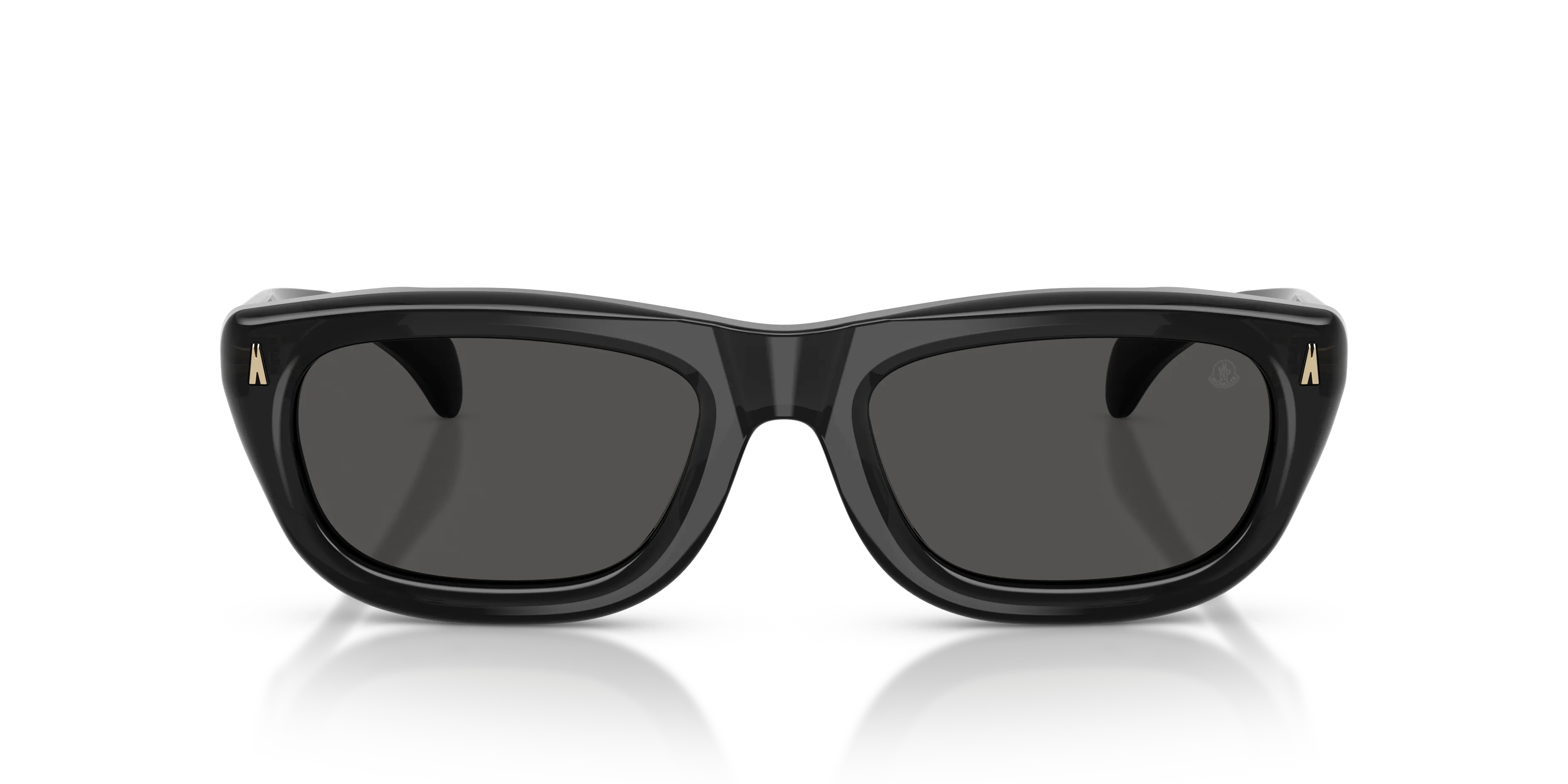 Moncler ME6037 LIDO 305087 Occhiali da sole Acetato Grigio Grigio Squadrata Normale - immagine 3