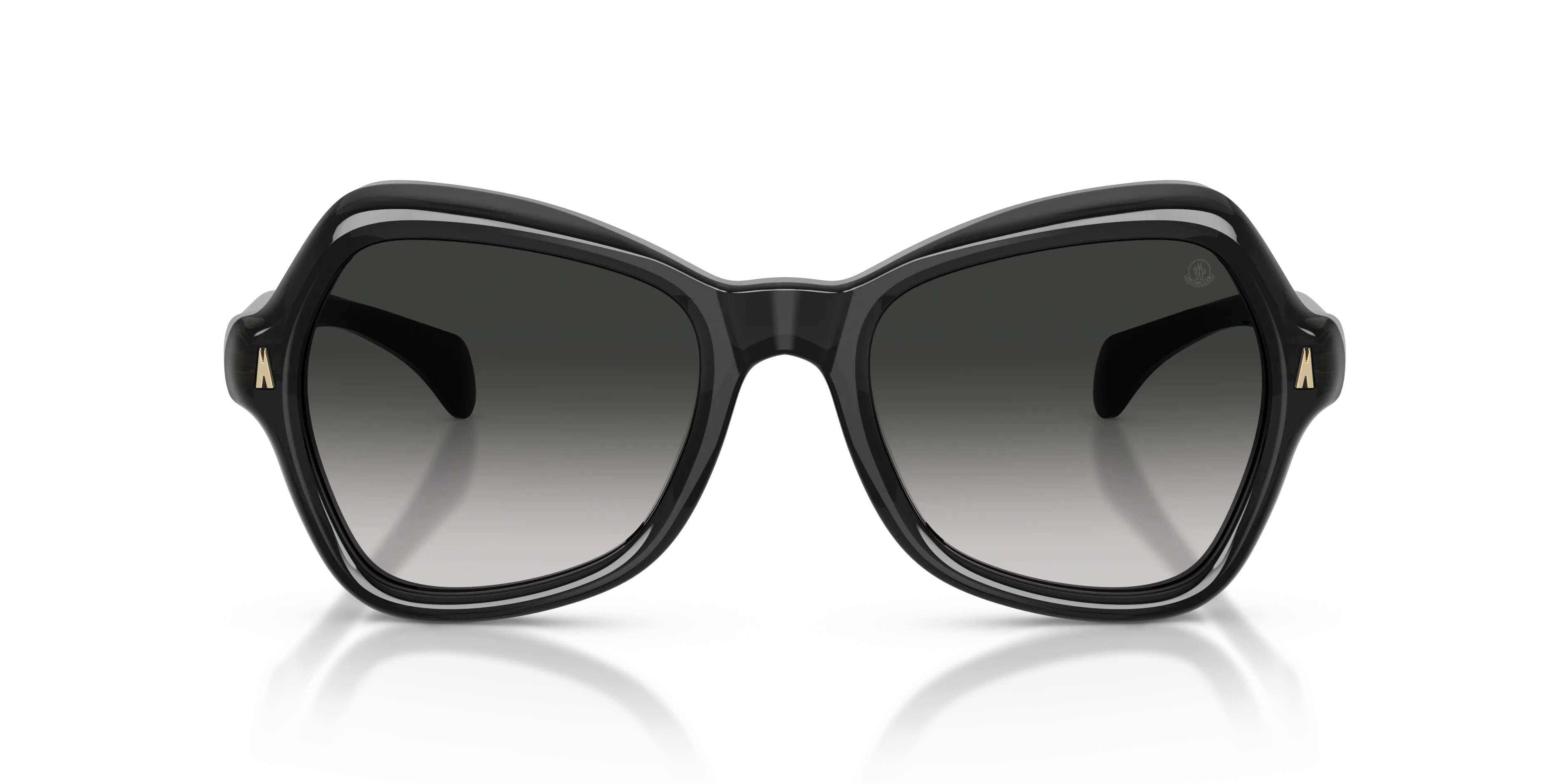 Moncler ME6036U ELIZIA 30503C Occhiali da sole Acetato Grigio Grigio Farfalla Normale Sfumato - immagine 3