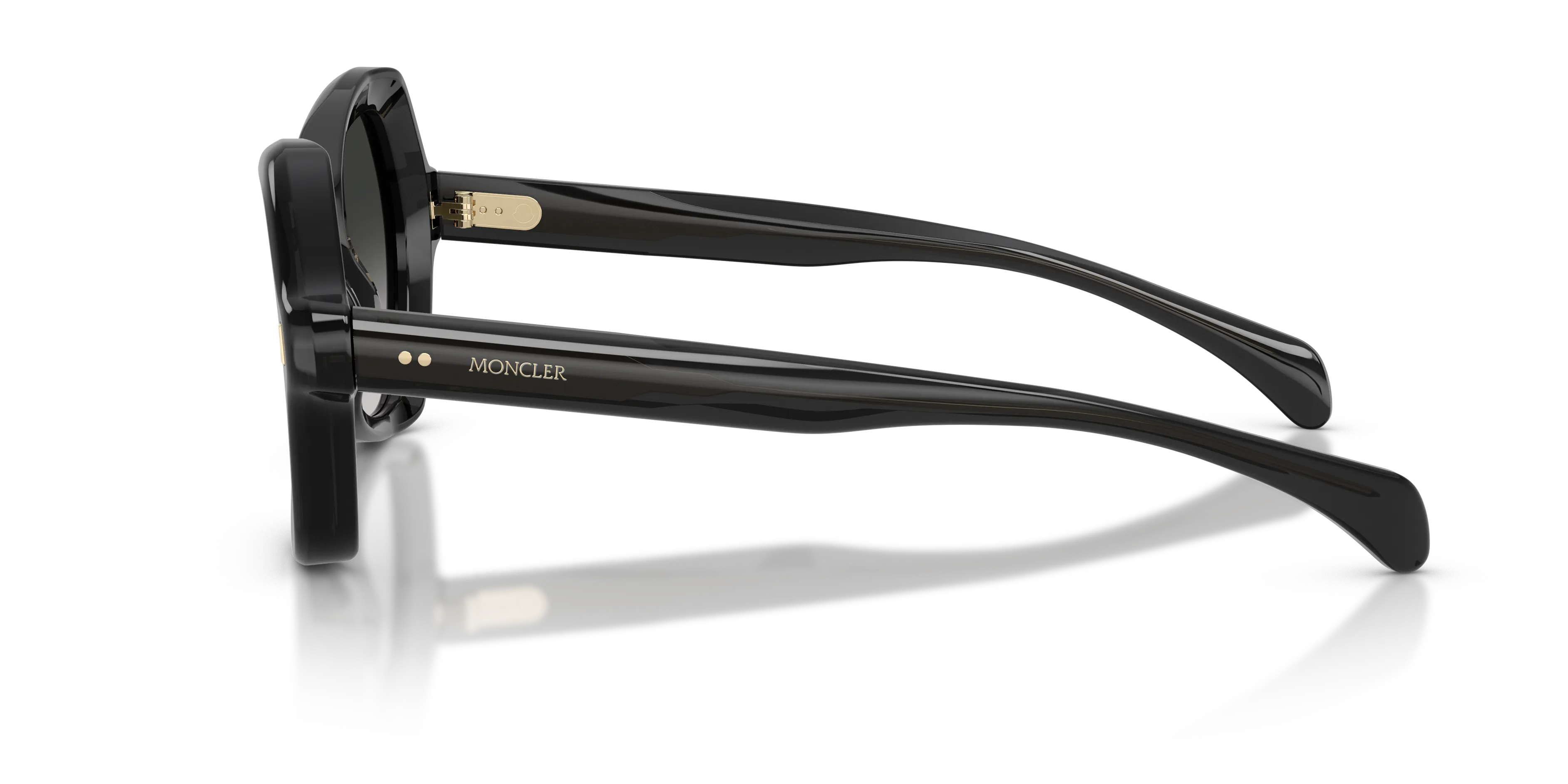 Moncler ME6036U ELIZIA 30503C Occhiali da sole Acetato Grigio Grigio Farfalla Normale Sfumato - immagine 4