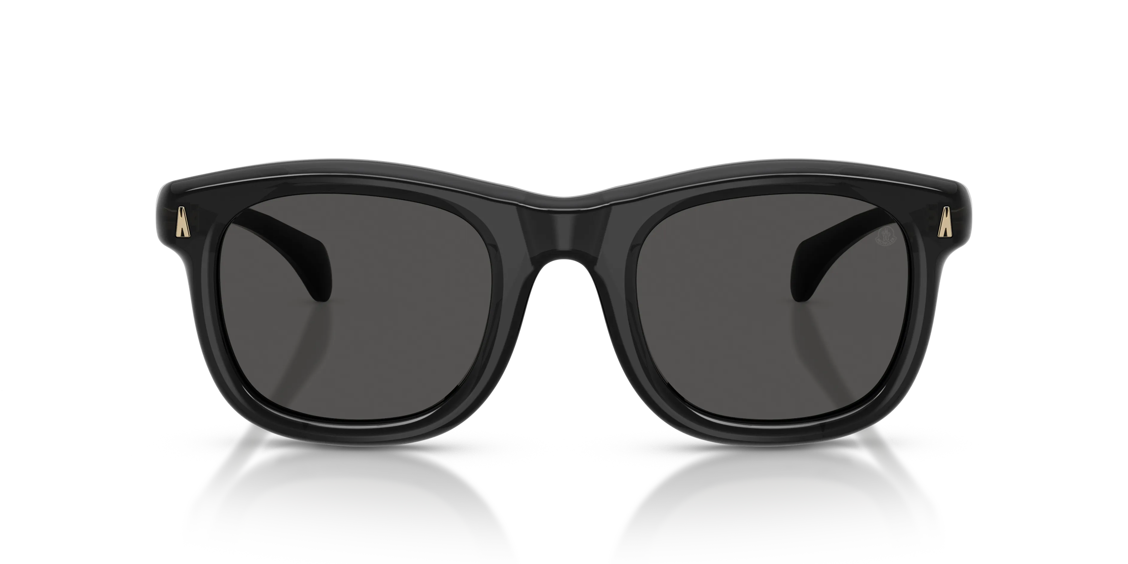 Moncler ME6034 NOIRR 305087 Occhiali da sole Acetato Grigio Grigio Squadrata Normale - immagine 3