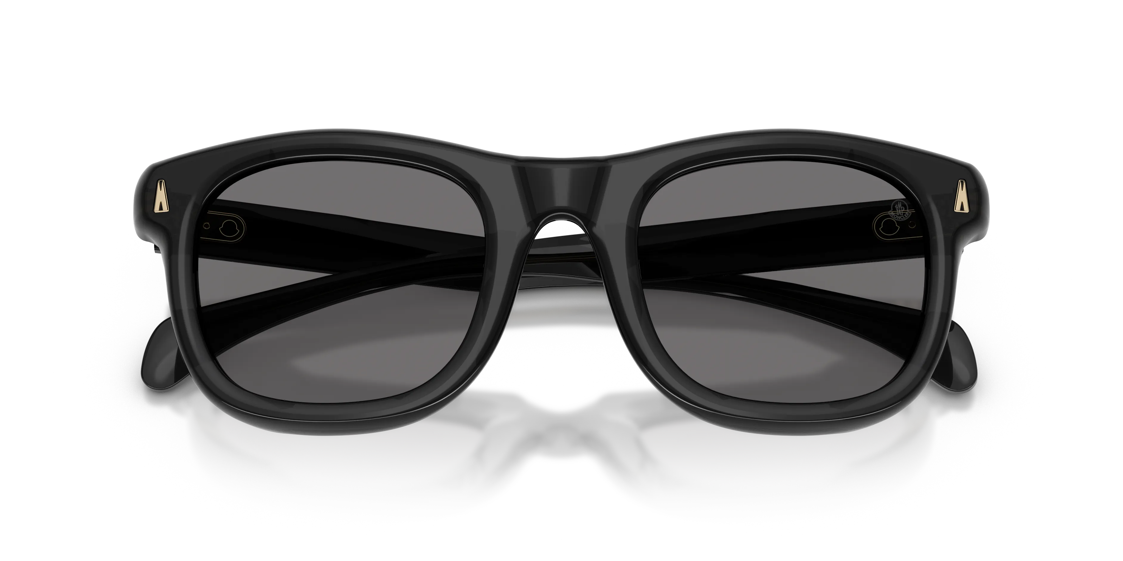 Moncler ME6034 NOIRR 305081 Occhiali da sole Acetato Grigio Grigio Squadrata Polarizzata - immagine 2