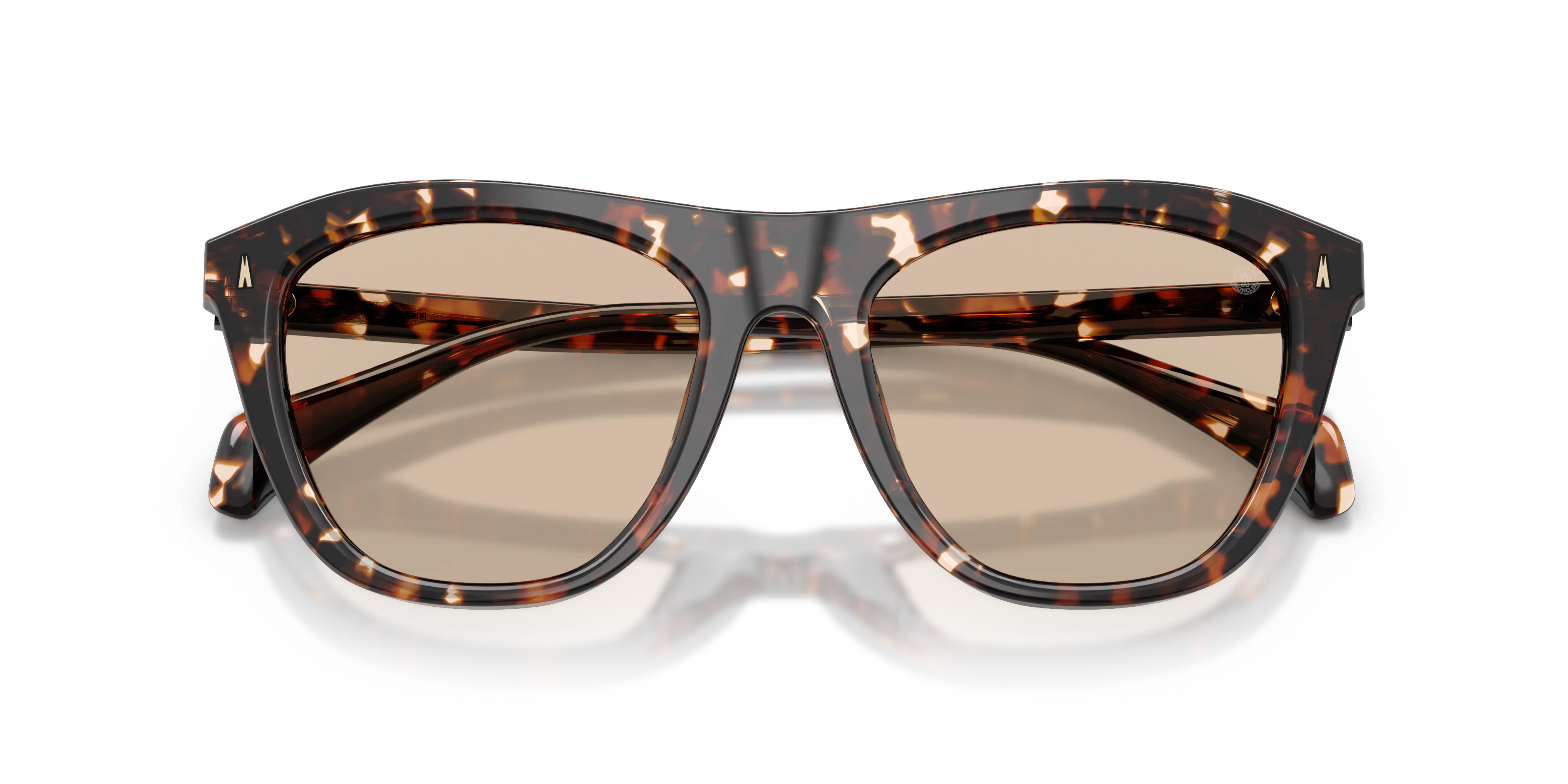 Moncler ME6029 KARRENIA 304893 Occhiali da sole Acetato Tartaruga Marrone Cat Eye Normale - immagine 2