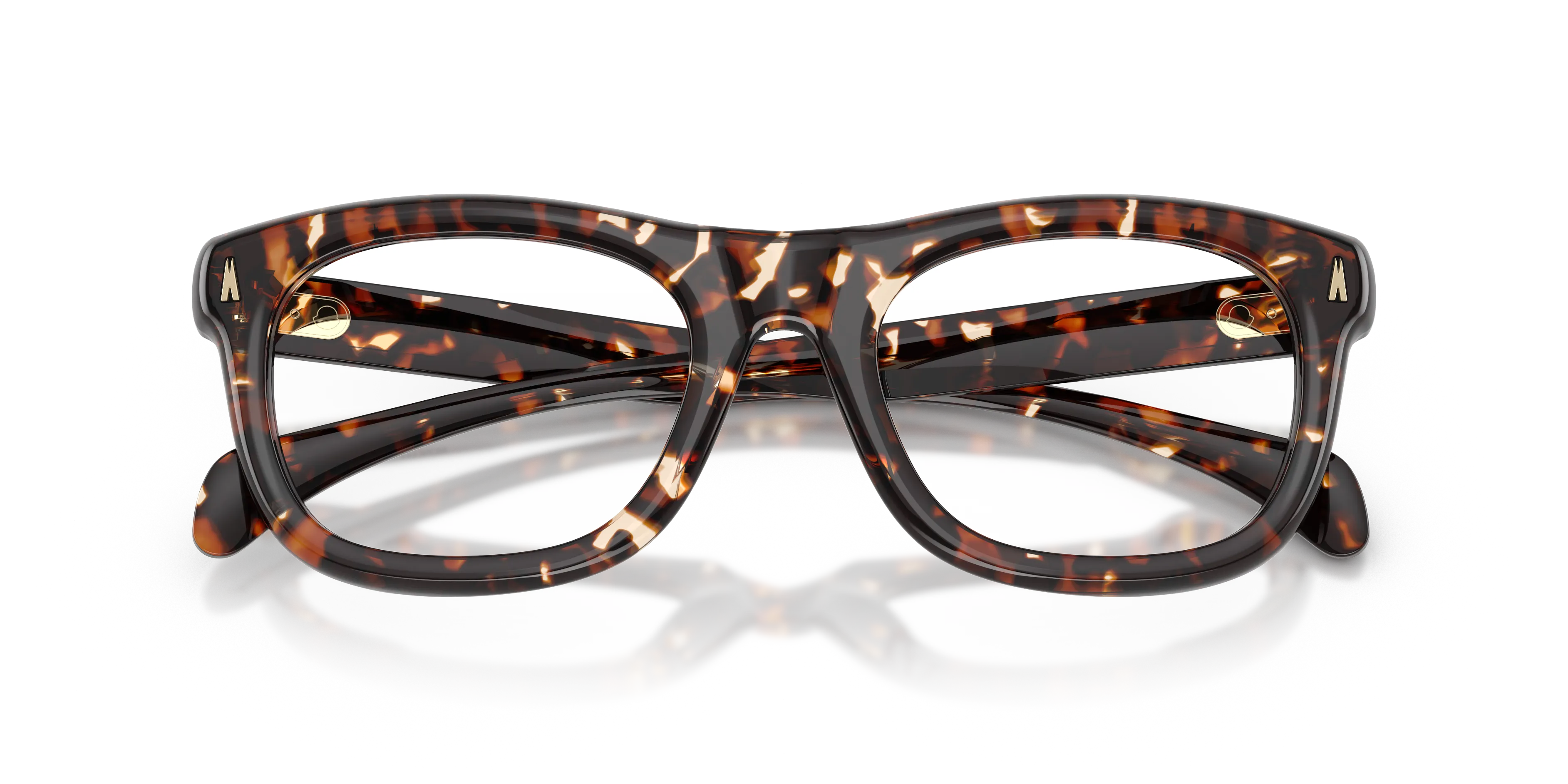 Moncler ME2040 METEORE 3048 Montature da vista Acetato Tartaruga Trasparente Squadrata Normale - immagine 2