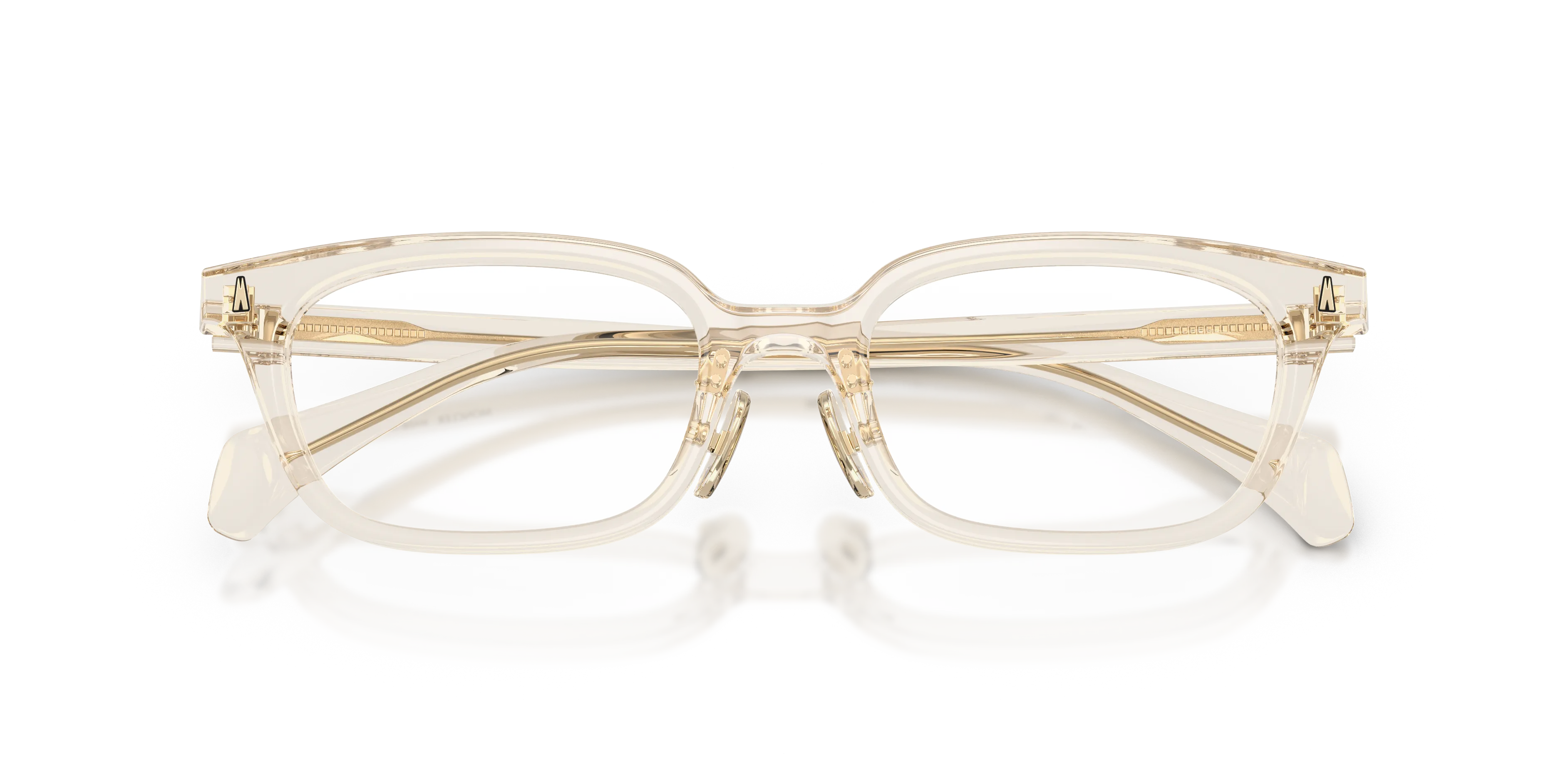 Moncler ME2039D ATELIER 3003 Montature da vista Acetato Bianco Trasparente Squadrata Normale - immagine 2