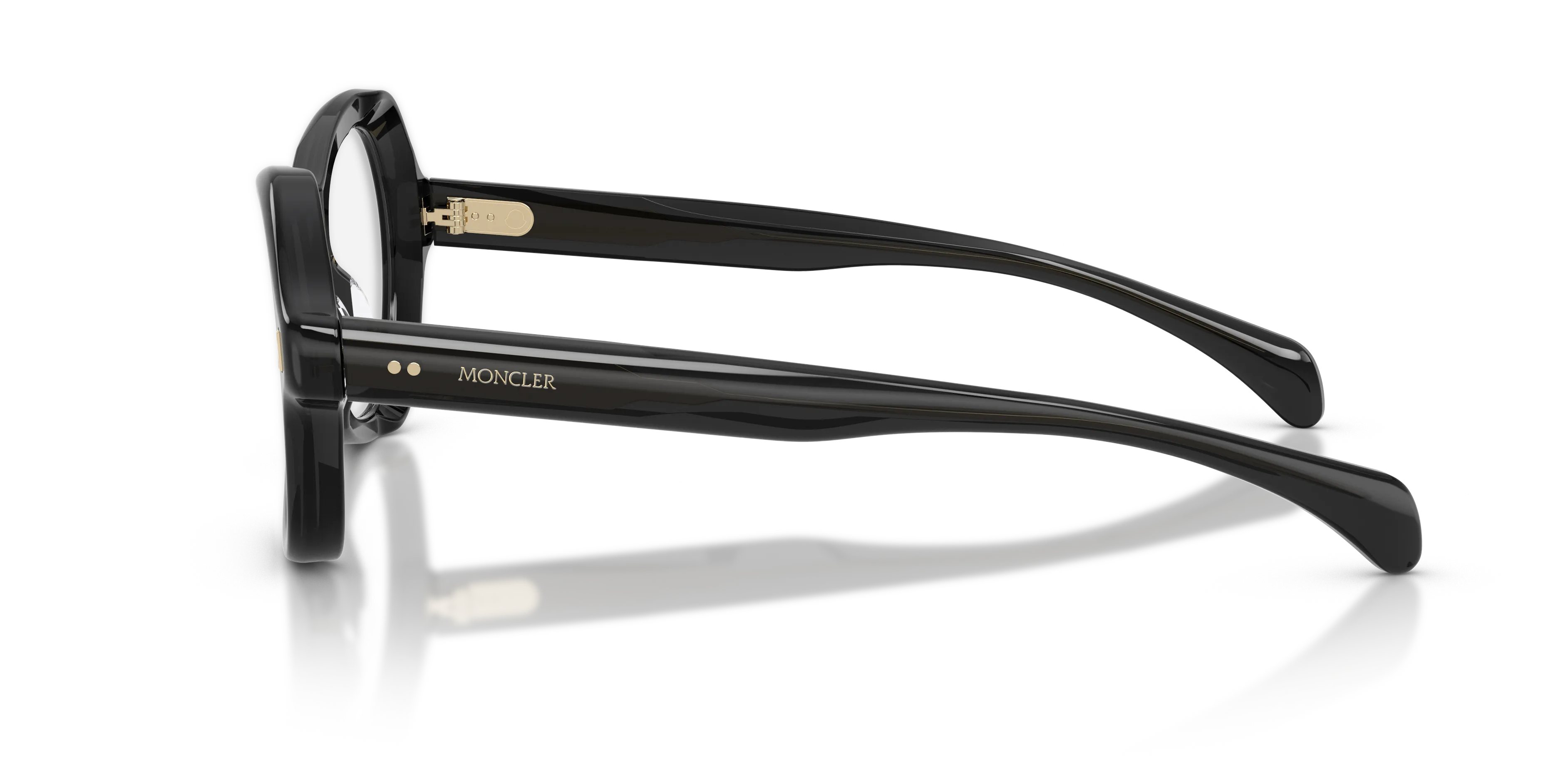 Moncler ME2038U ELEGRA 3050 Montature da vista Acetato Grigio Trasparente Farfalla Normale - immagine 4