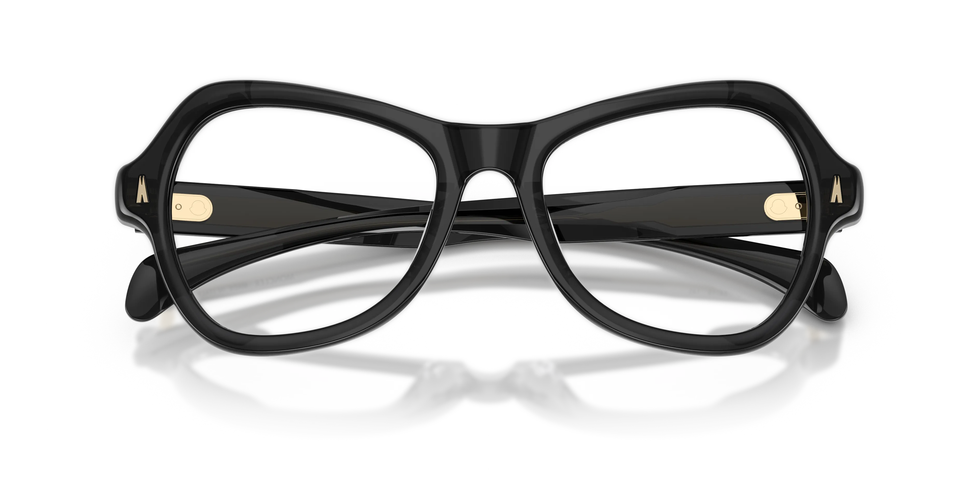Moncler ME2038U ELEGRA 3050 Montature da vista Acetato Grigio Trasparente Farfalla Normale - immagine 2