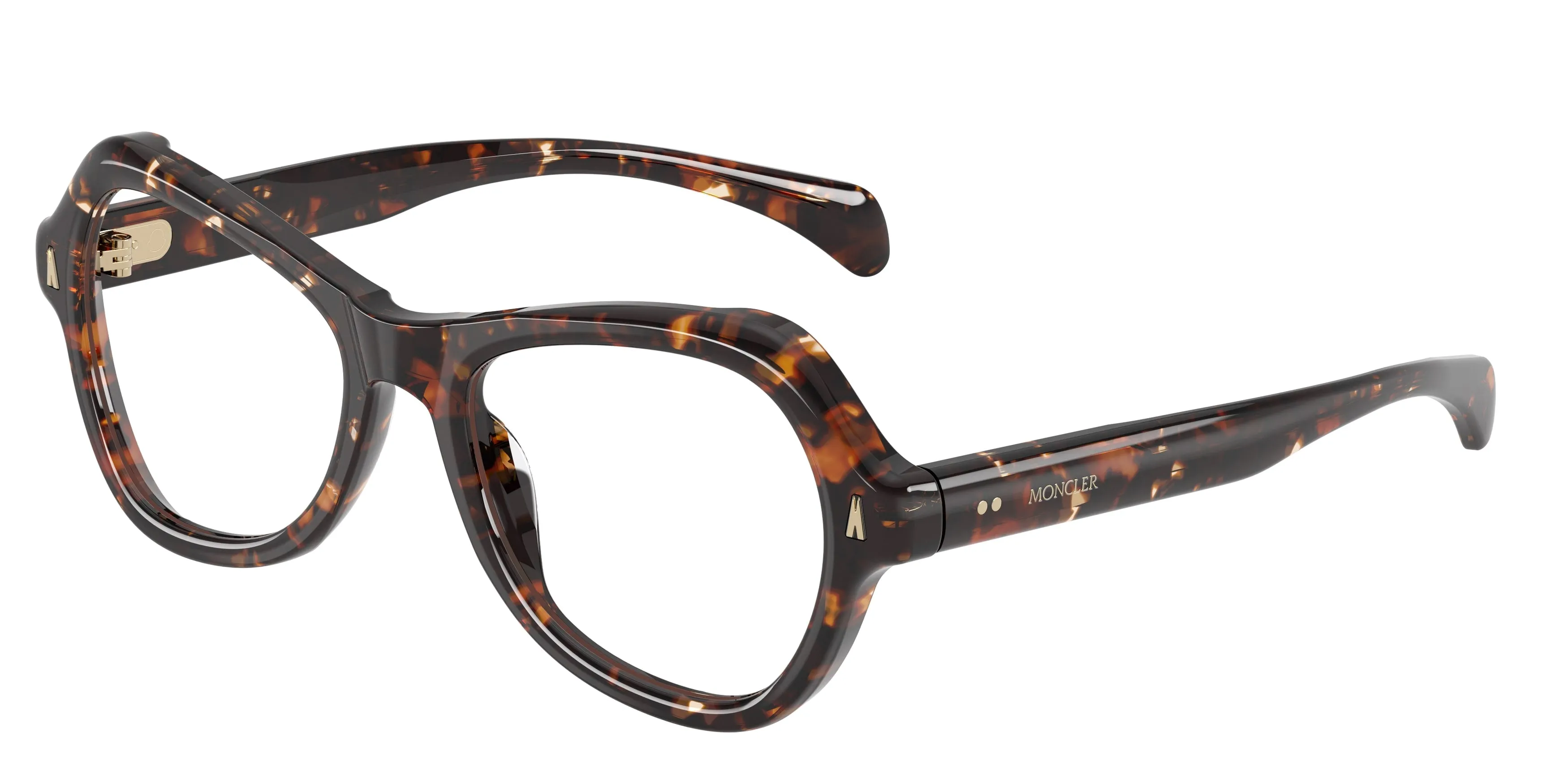 Moncler ME2038U ELEGRA 3048 Montature da vista Acetato Tartaruga Trasparente Farfalla Normale - immagine 1