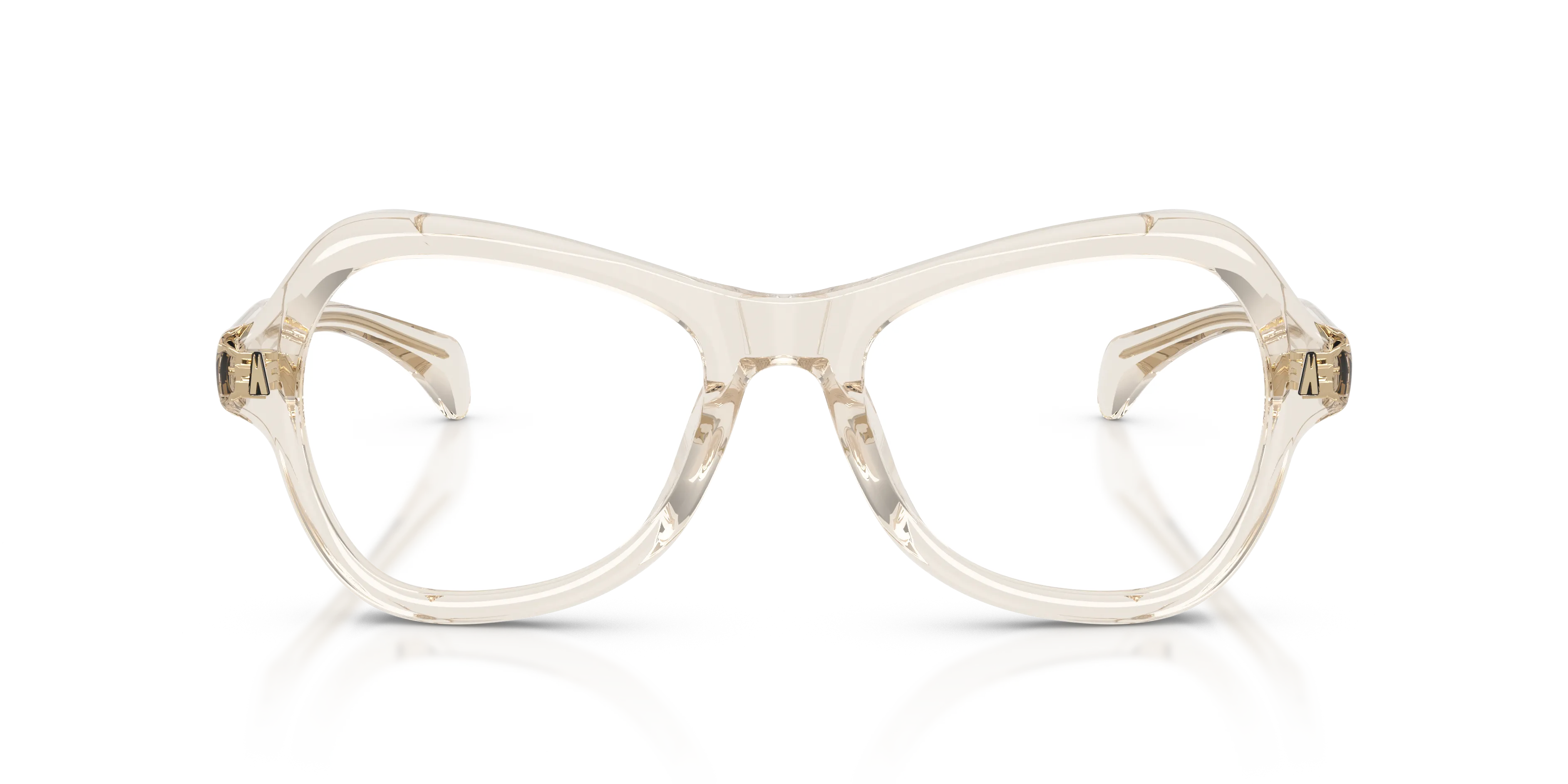 Moncler ME2038U ELEGRA 3003 Montature da vista Acetato Bianco Trasparente Farfalla Normale - immagine 3