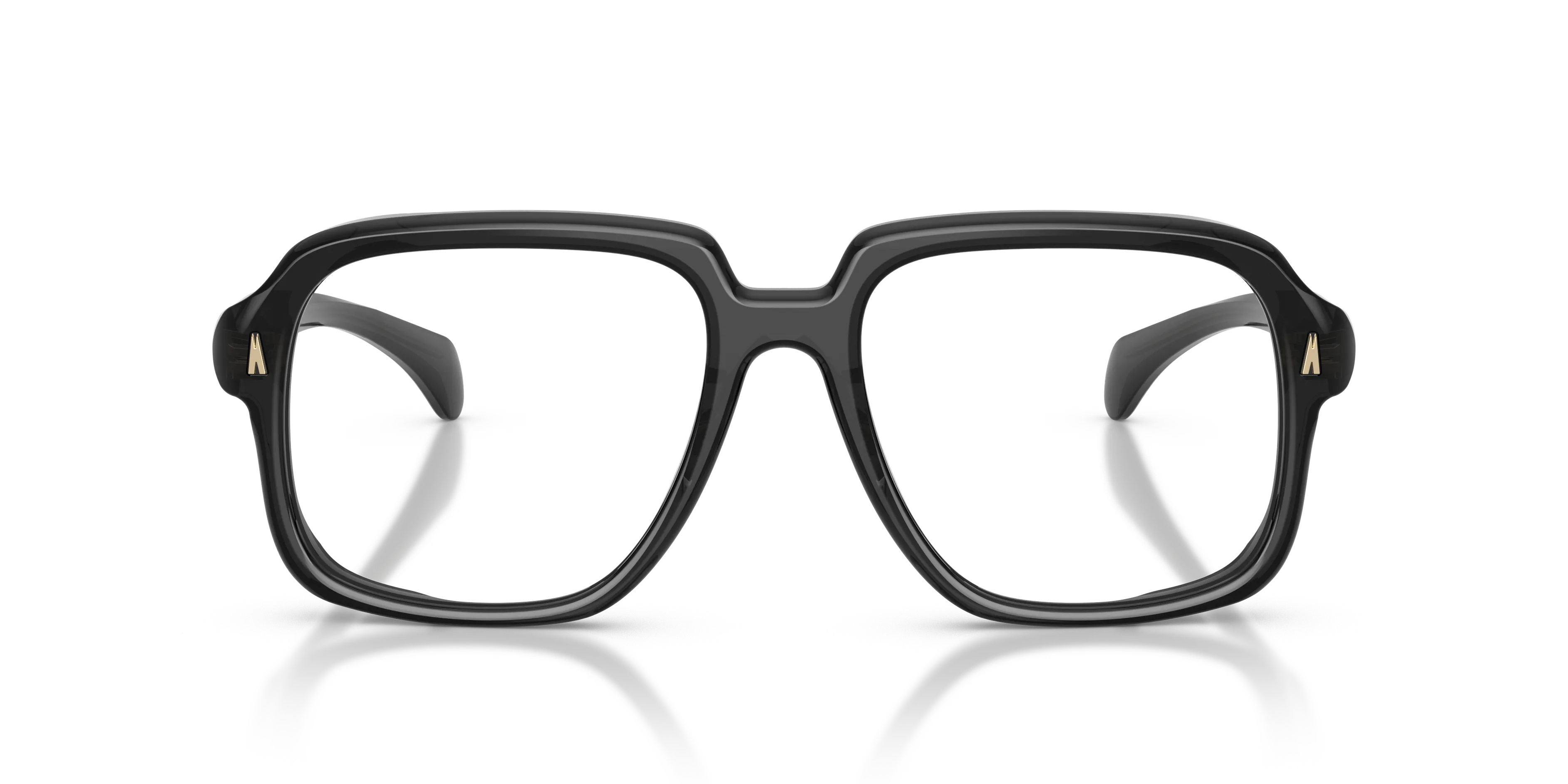 Moncler ME2037U LUSTRIA 3050 Montature da vista Acetato Grigio Trasparente Geometrica Normale - immagine 3