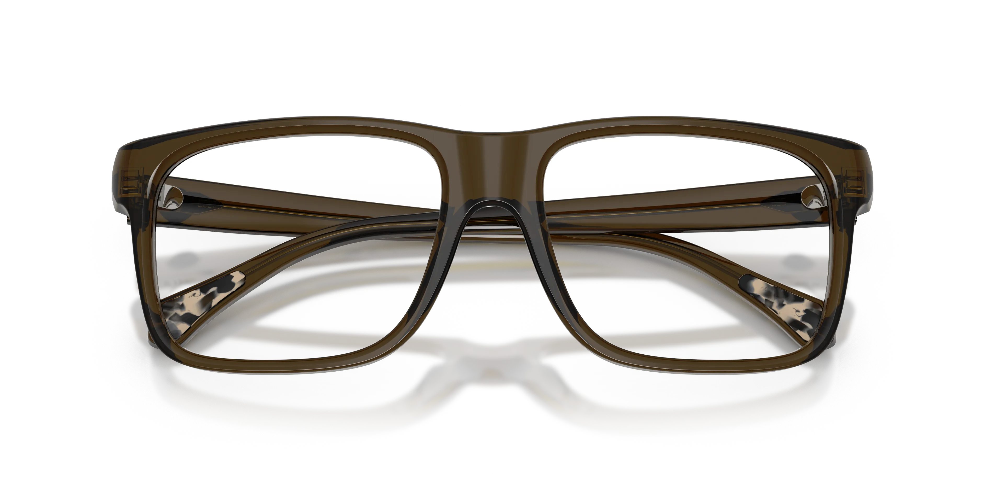 Moncler ME2036 PRECISA 3054 Montature da vista Acetato Verde Trasparente Squadrata Normale - immagine 2