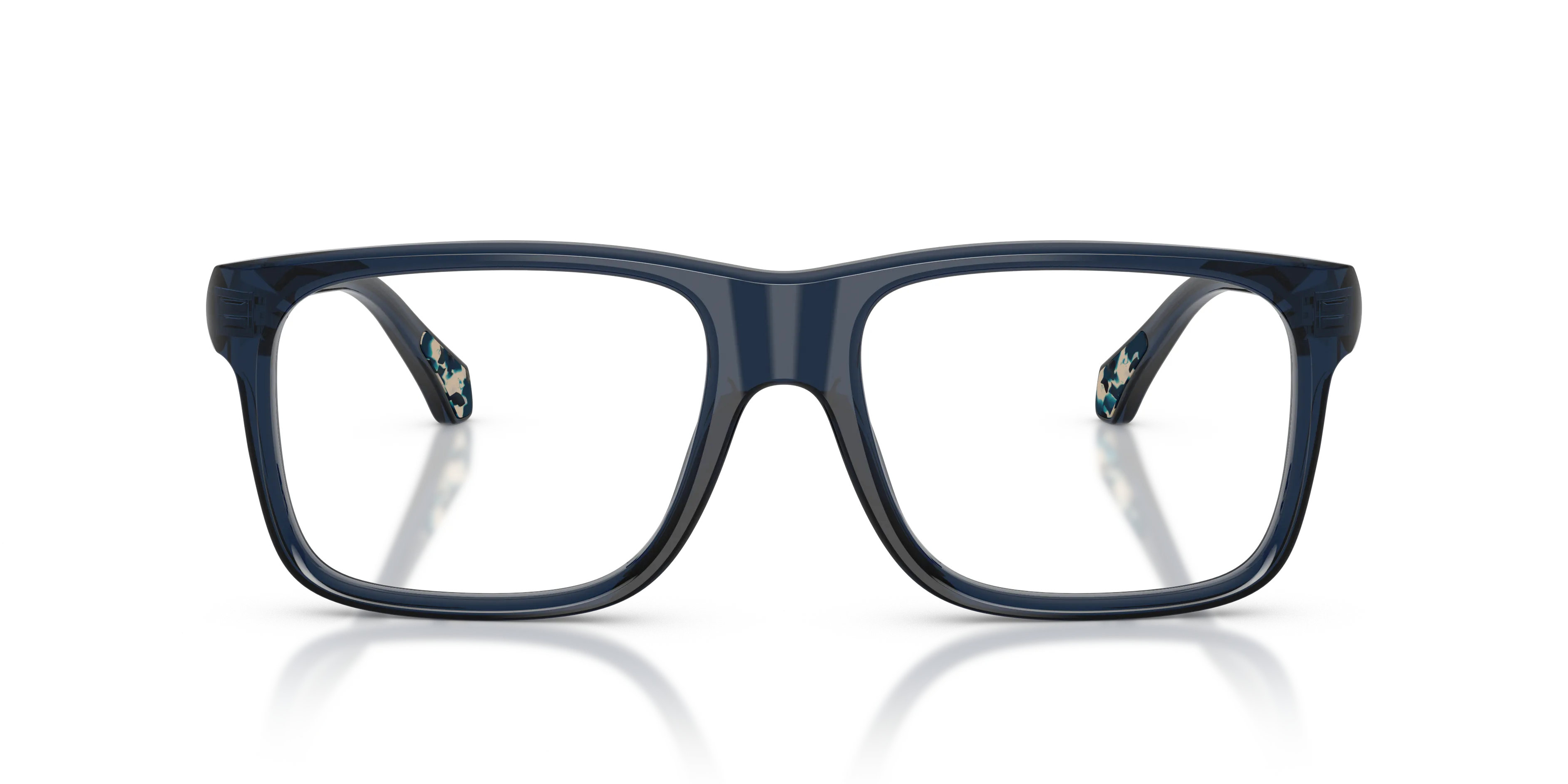 Moncler ME2036 PRECISA 3020 Montature da vista Acetato Blu Trasparente Squadrata Normale - immagine 3
