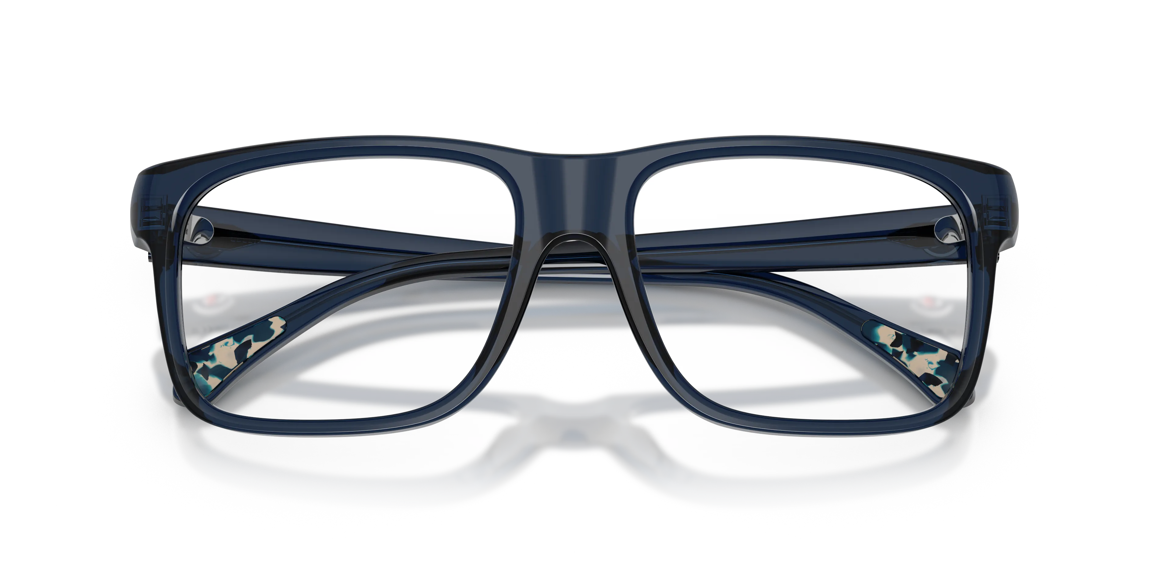 Moncler ME2036 PRECISA 3020 Montature da vista Acetato Blu Trasparente Squadrata Normale - immagine 2