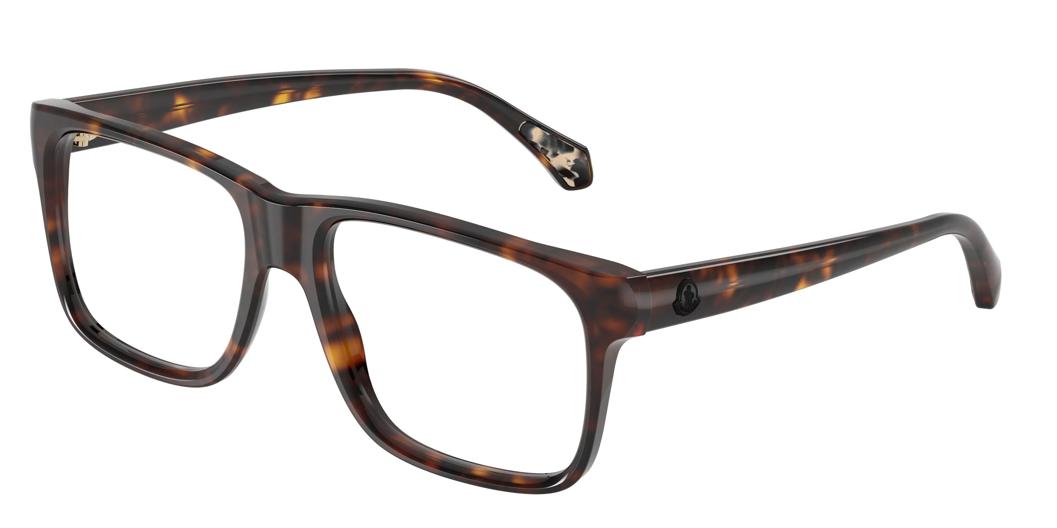 Moncler ME2036 PRECISA 3002 Montature da vista Acetato Tartaruga Trasparente Squadrata Normale - immagine 1