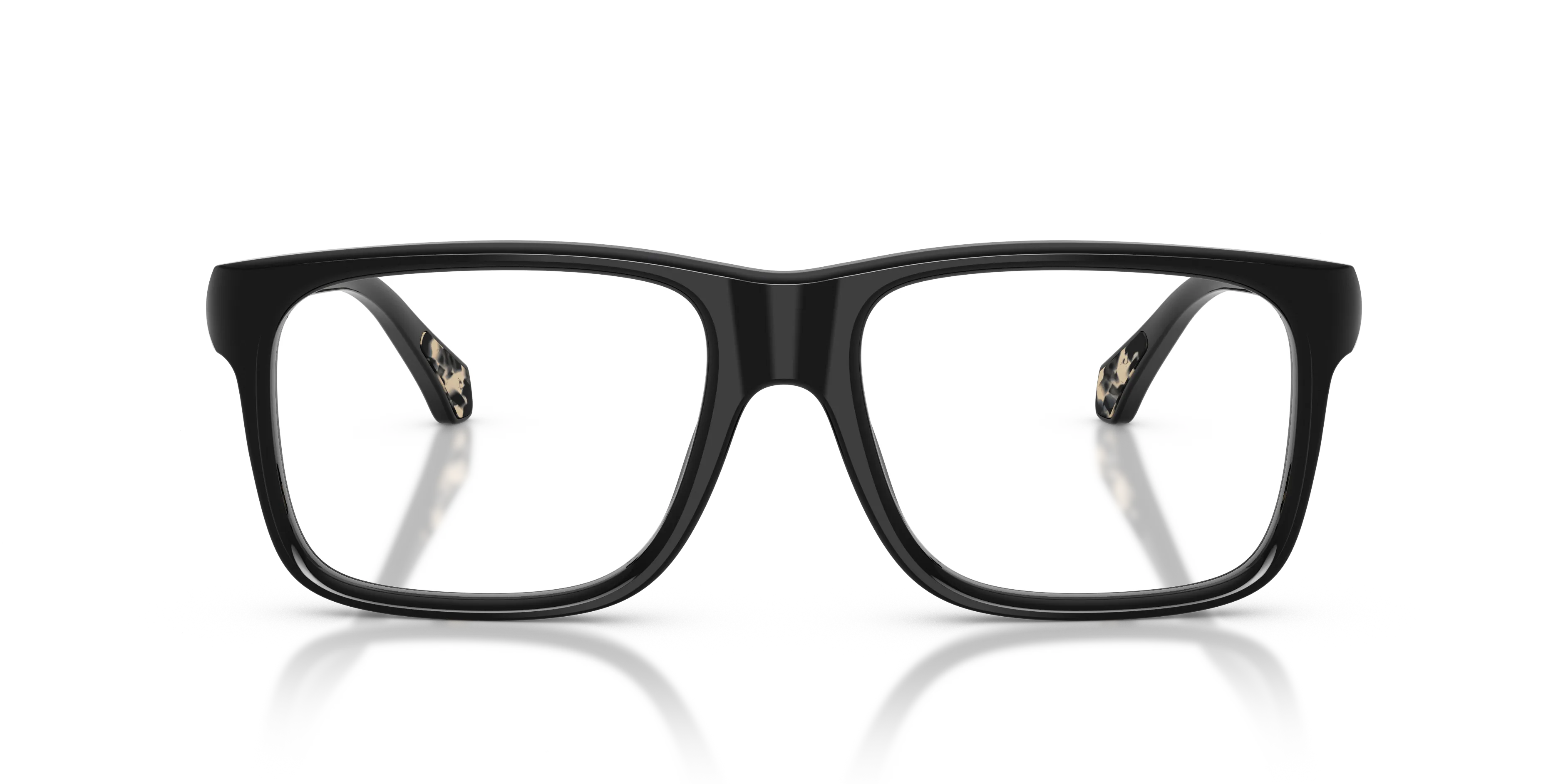 Moncler ME2036 PRECISA 3001 Montature da vista Acetato Nero Trasparente Squadrata Normale - immagine 3