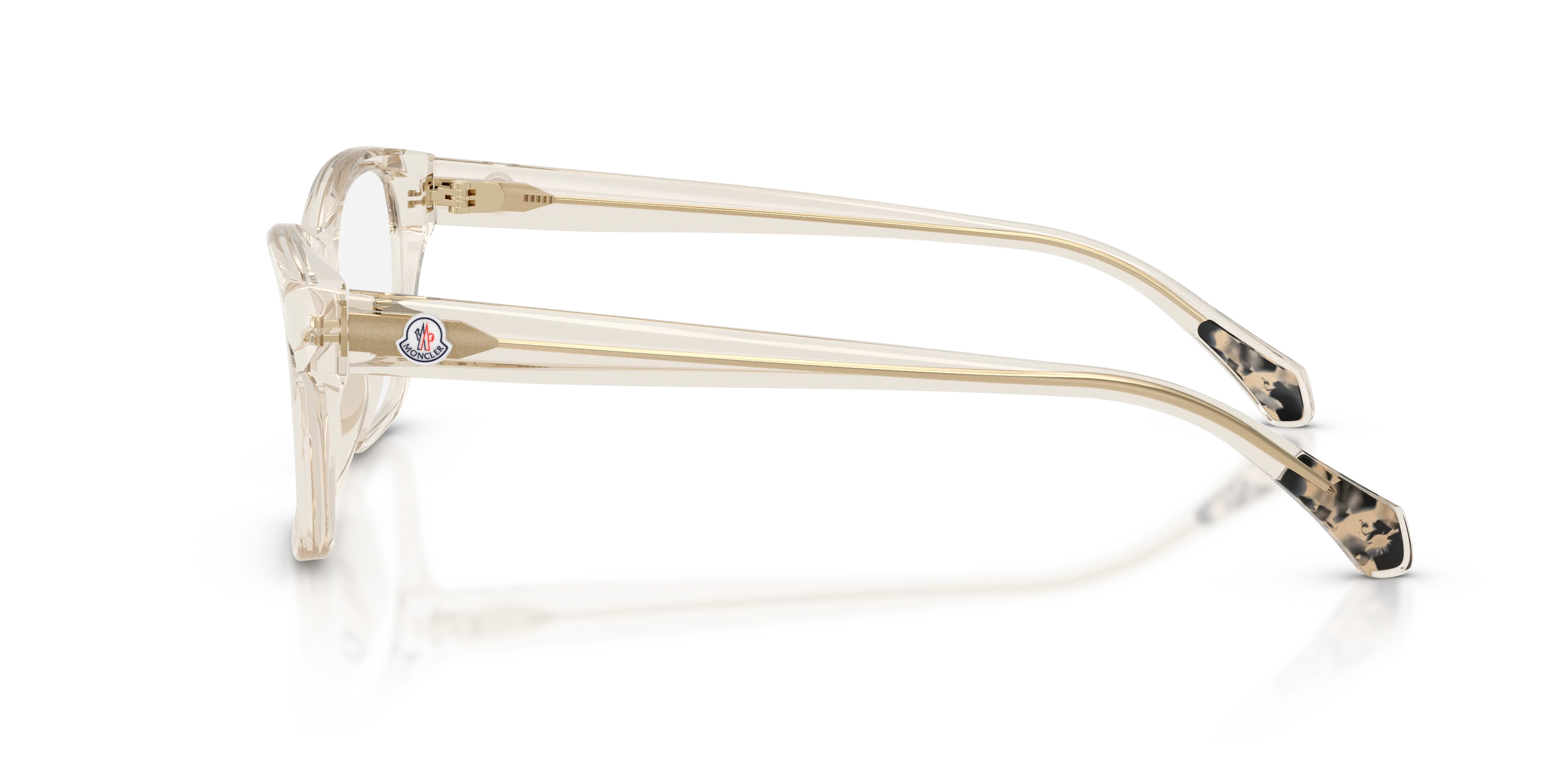Moncler ME2035U IMPERA 3003 Montature da vista Acetato Bianco Trasparente Squadrata Normale - immagine 4