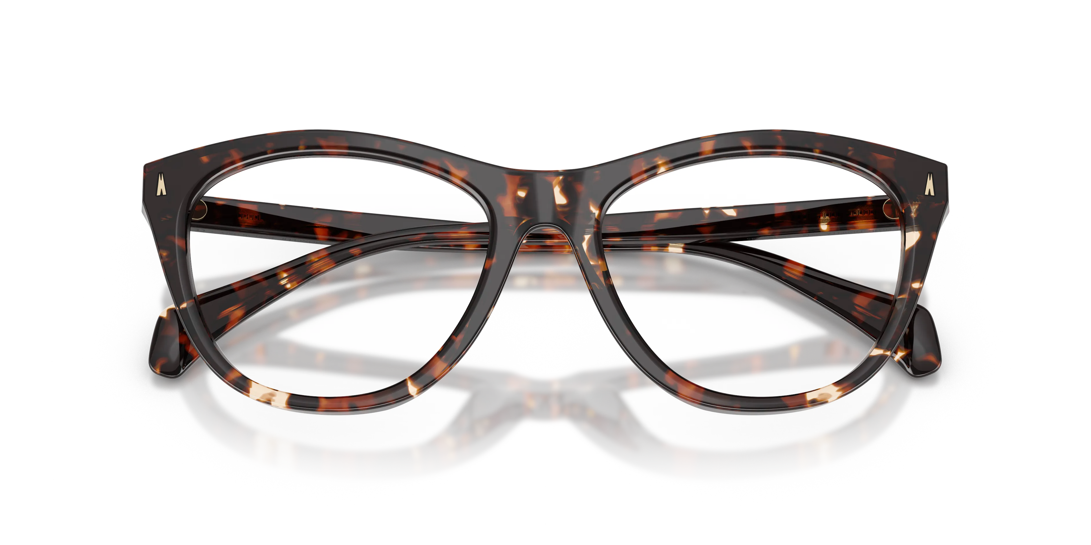 Moncler ME2034U FIORELLA 3048 Montature da vista Acetato Tartaruga Trasparente Cat Eye Normale - immagine 2