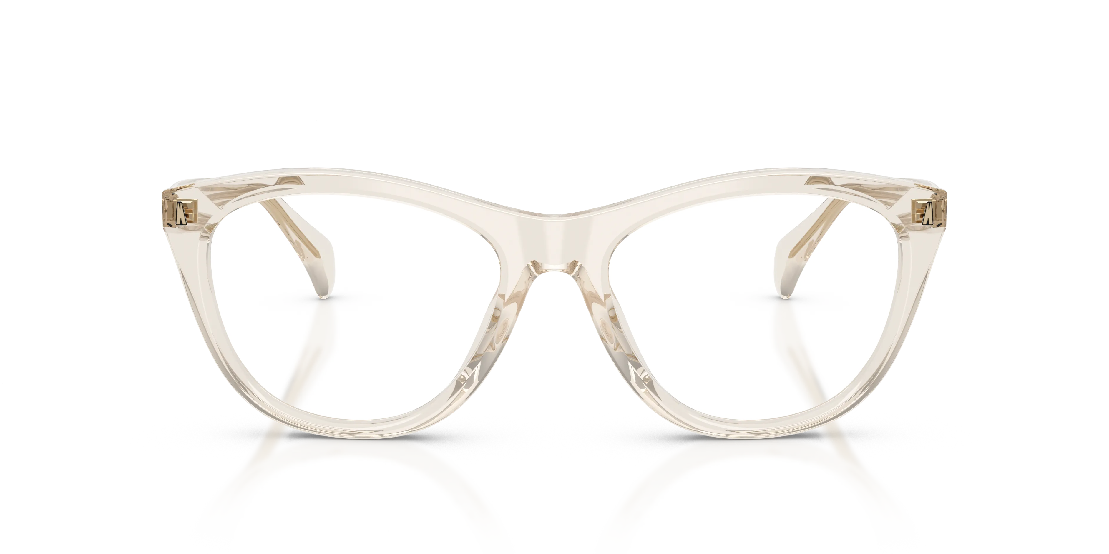 Moncler ME2034U FIORELLA 3003 Montature da vista Acetato Bianco Trasparente Cat Eye Normale - immagine 3