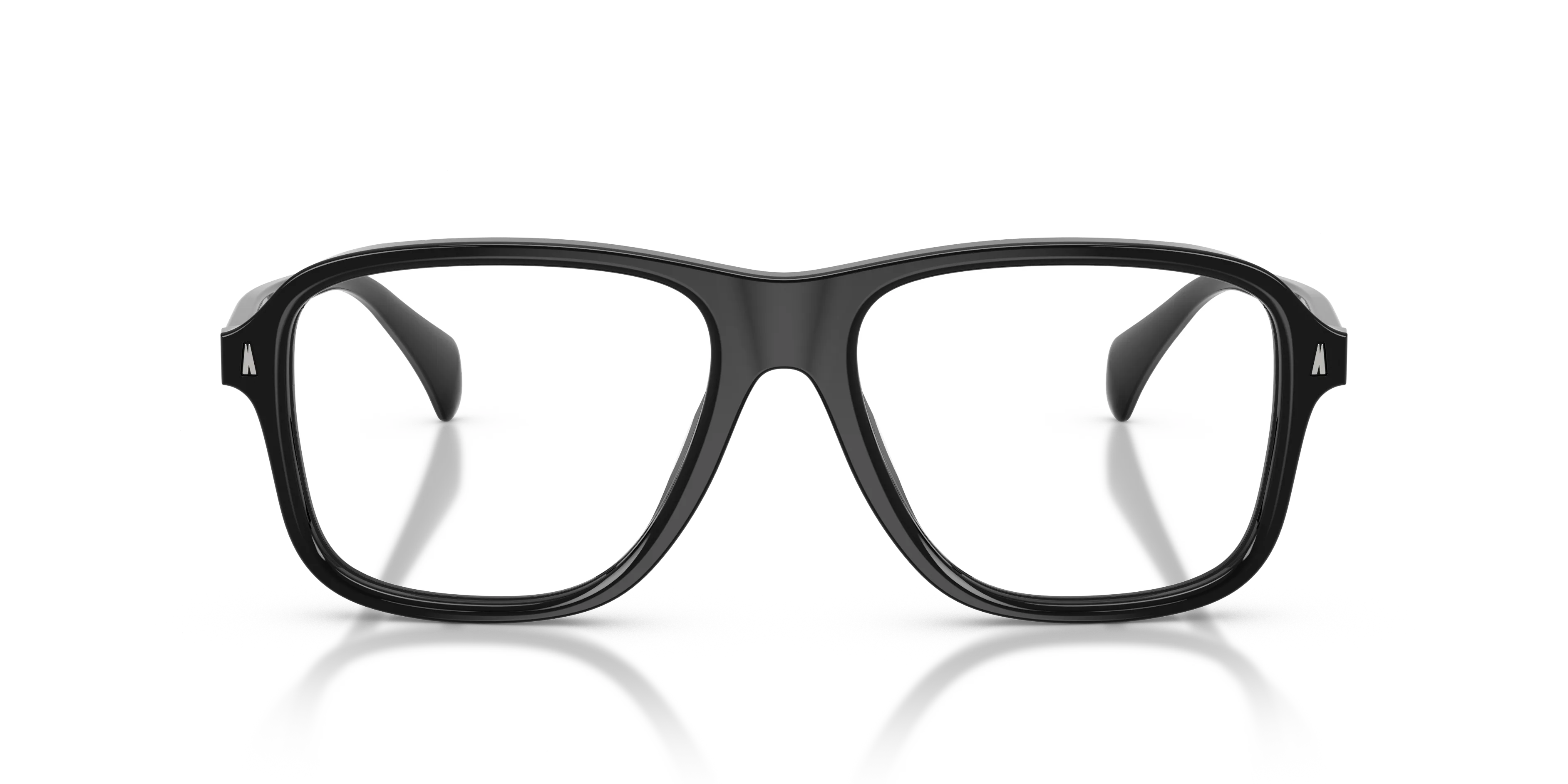 Moncler ME2032 VALTA 3001 Montature da vista Acetato Nero Trasparente Pillow Normale - immagine 3