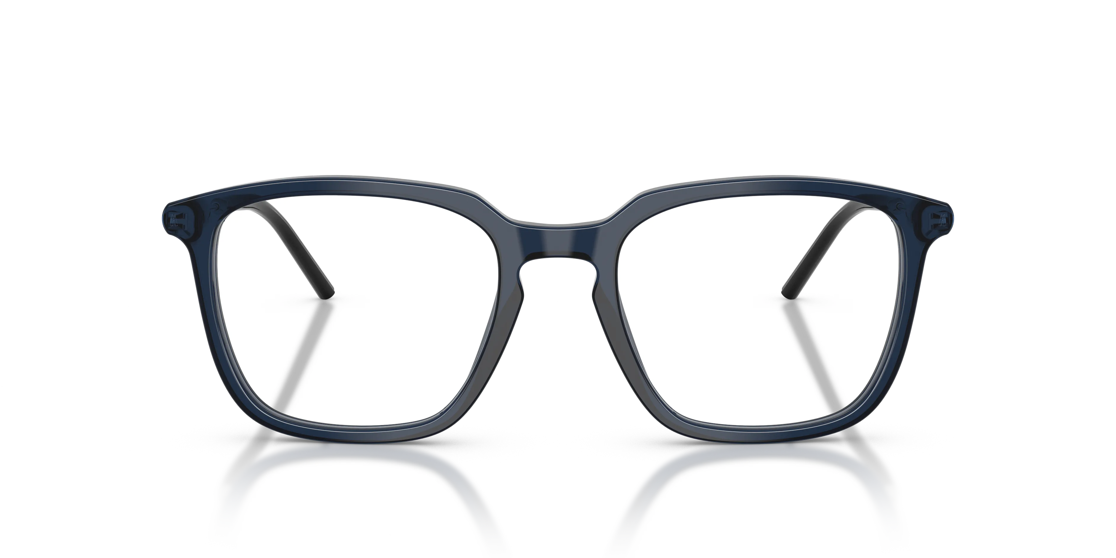 Moncler ME2012 3020 Montature da vista Acetato Blu Trasparente Pantos Normale - immagine 3