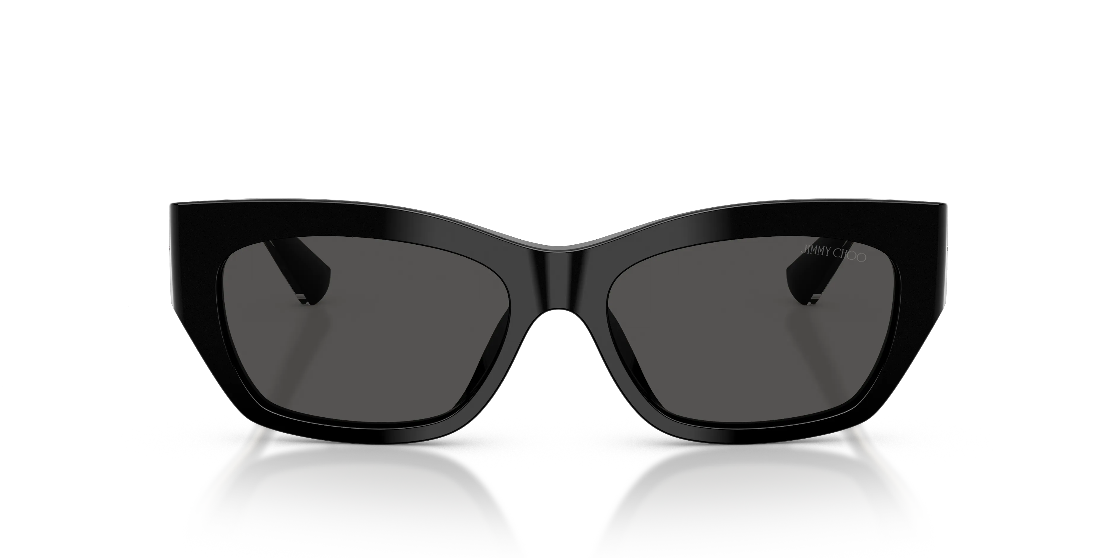 Jimmy Choo JC5071BU 500087 Occhiali da sole Acetato Nero Grigio Squadrata Normale - immagine 3